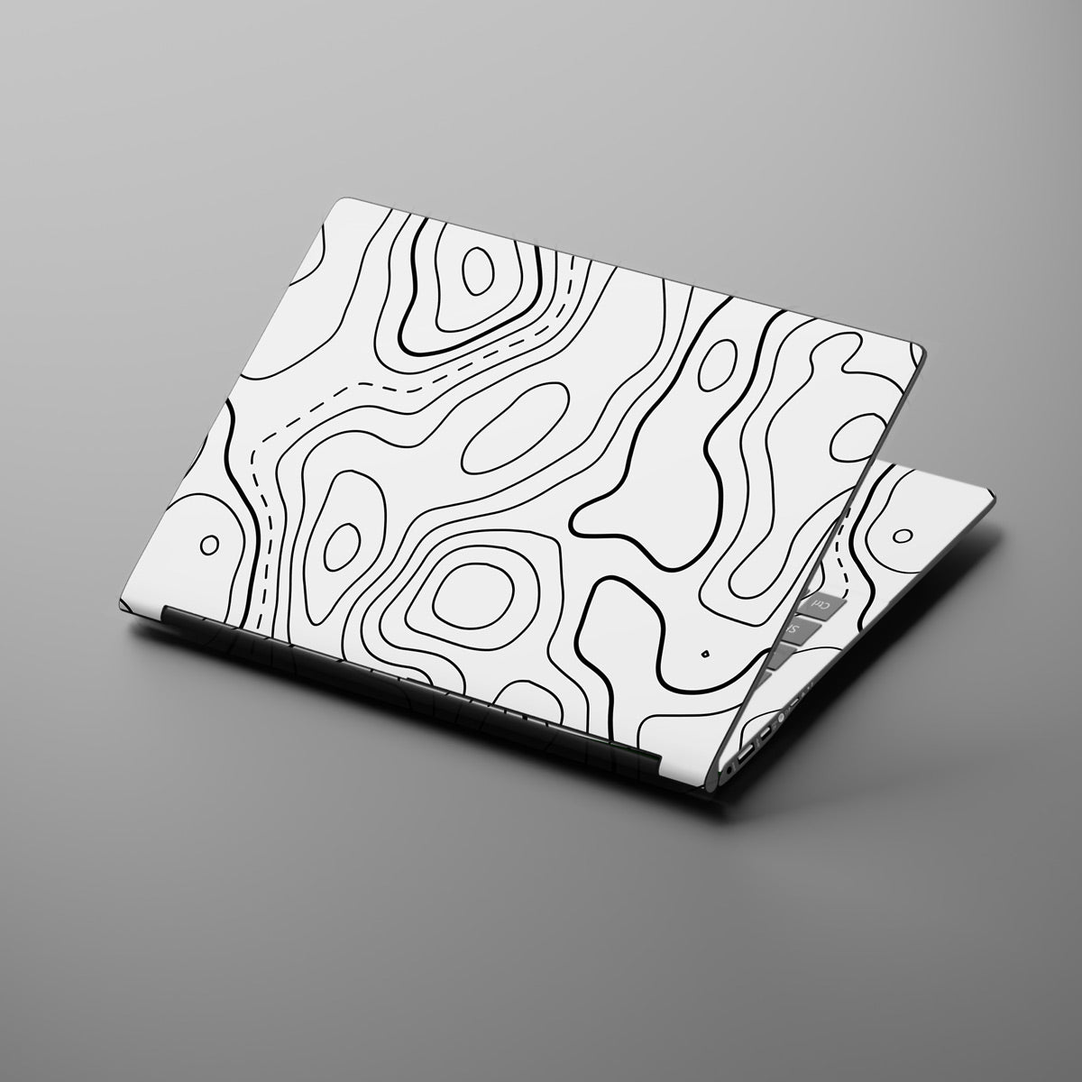 Damascus White - Laptop Skins