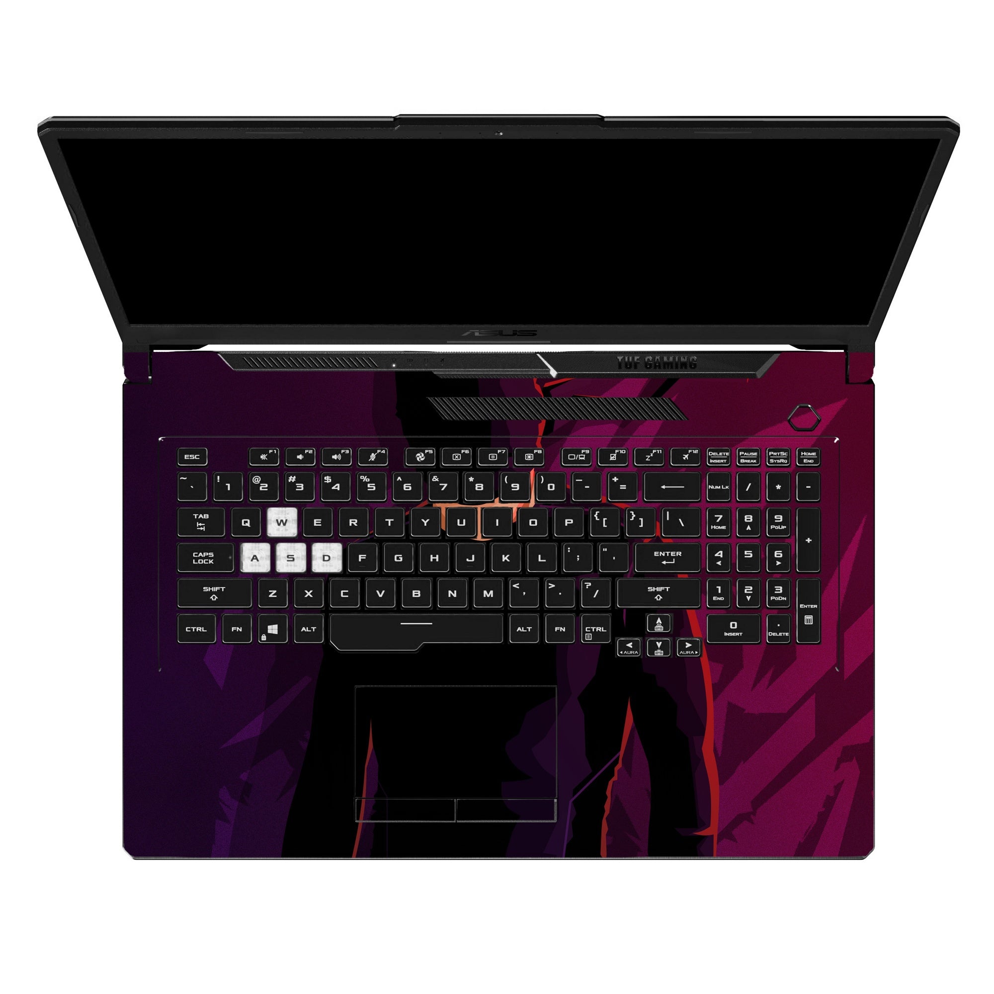 Daredevil Purple Silhouette by Decalz