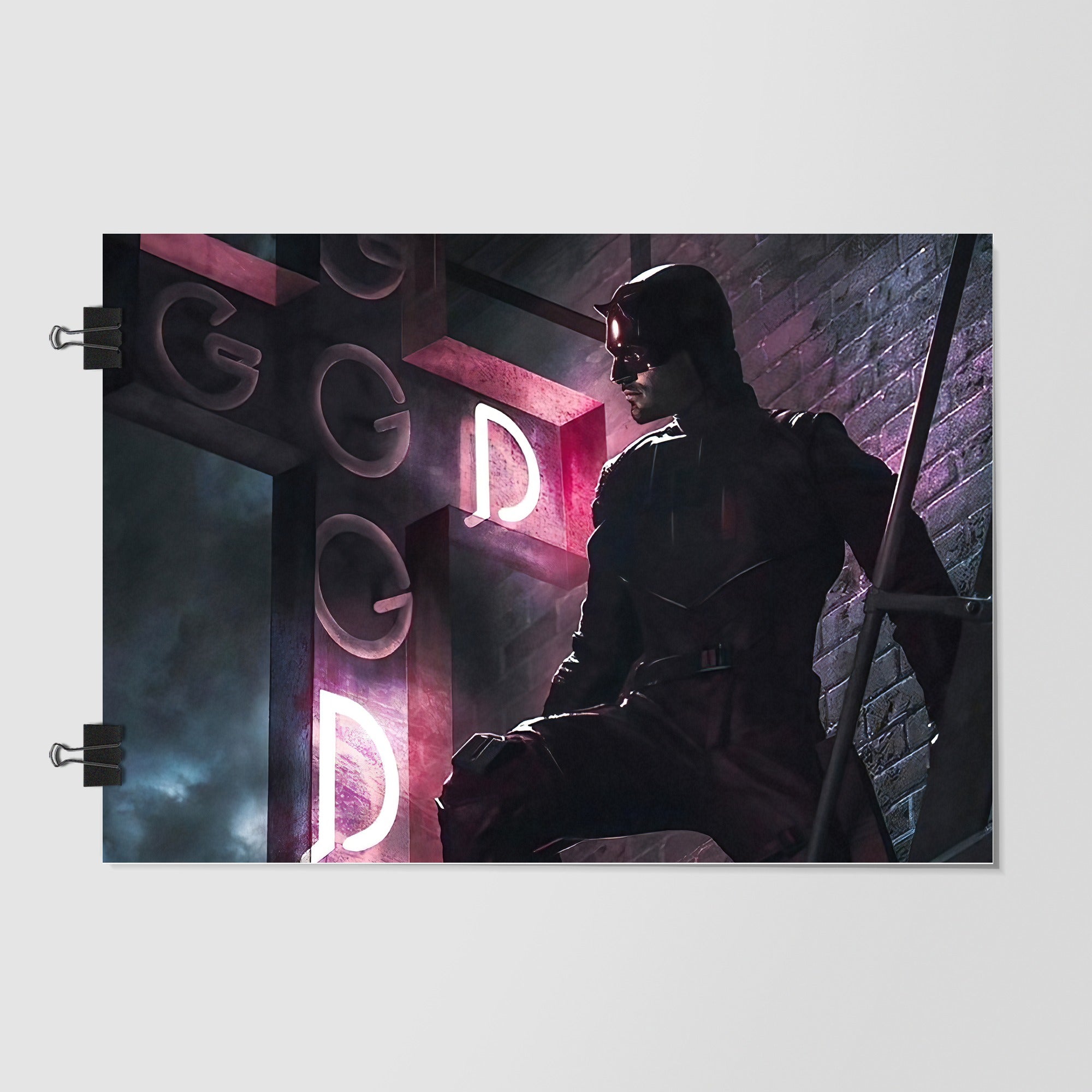 Daredevil Black Cinematic Shot by Decalz
