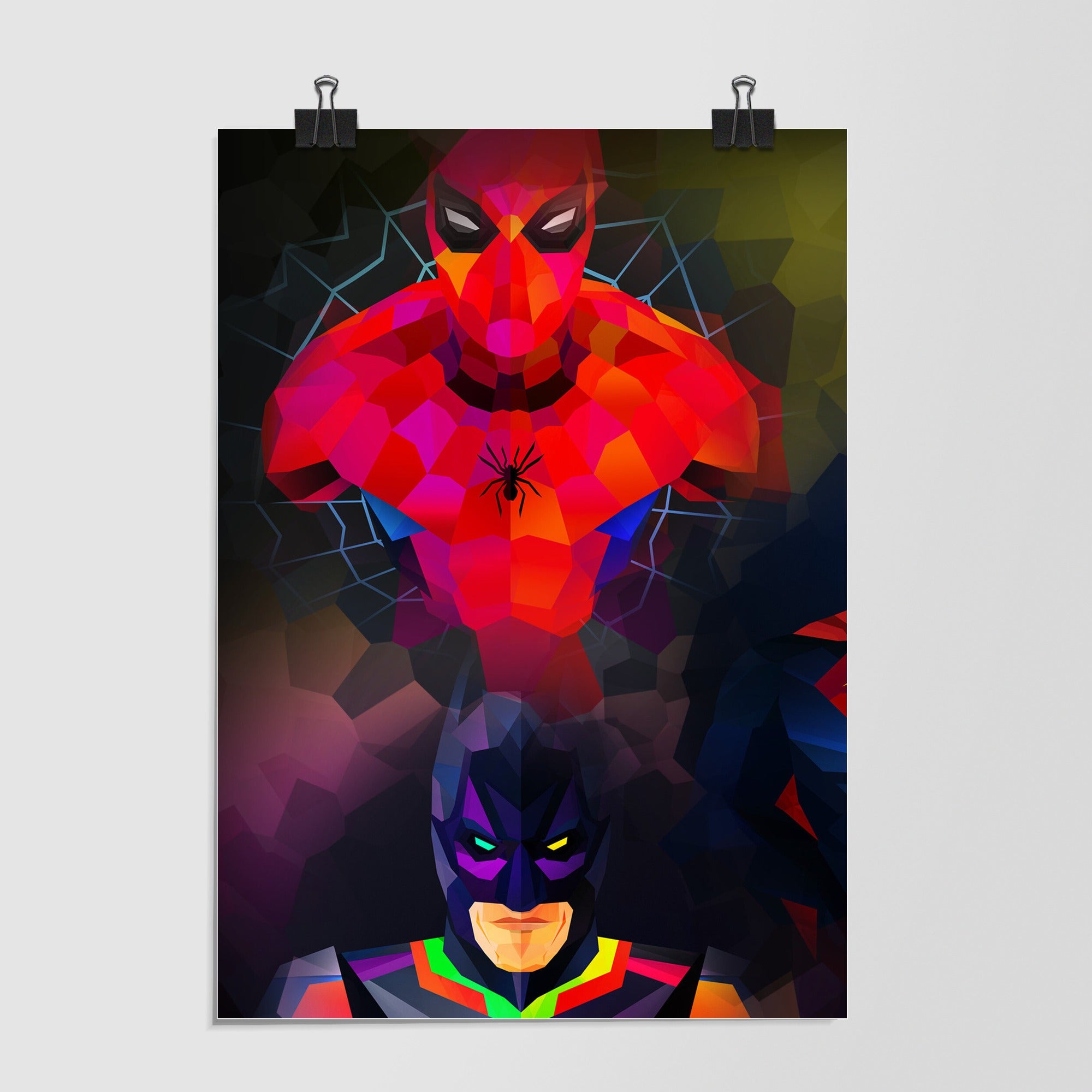 Dc Vs Marvel Black Cinematic Glow by Decalz