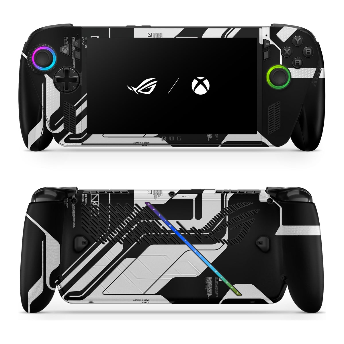 Dead Black Asus ROG Xbox Ally skin by Decalz