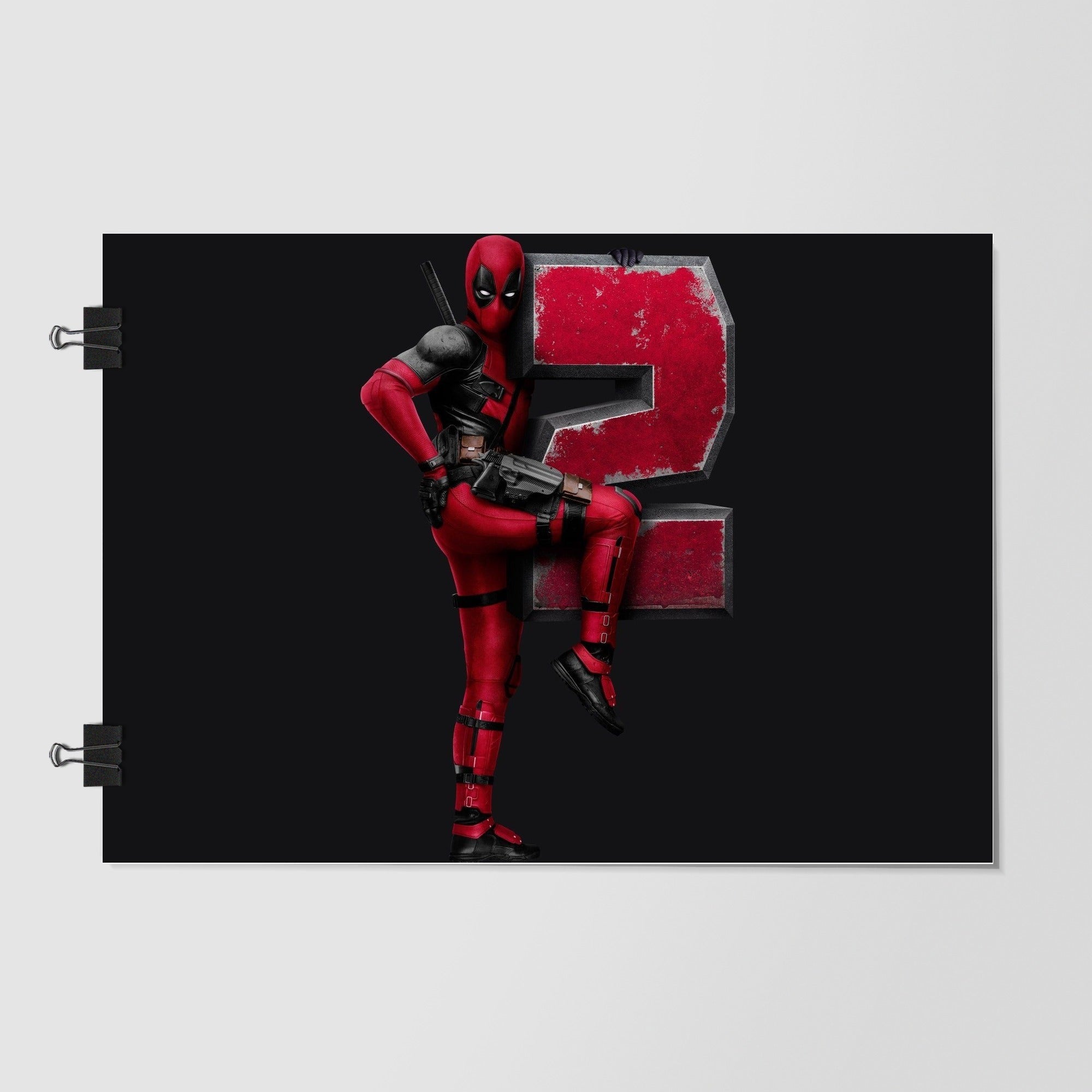 Deadpool 2 Black by Decalz