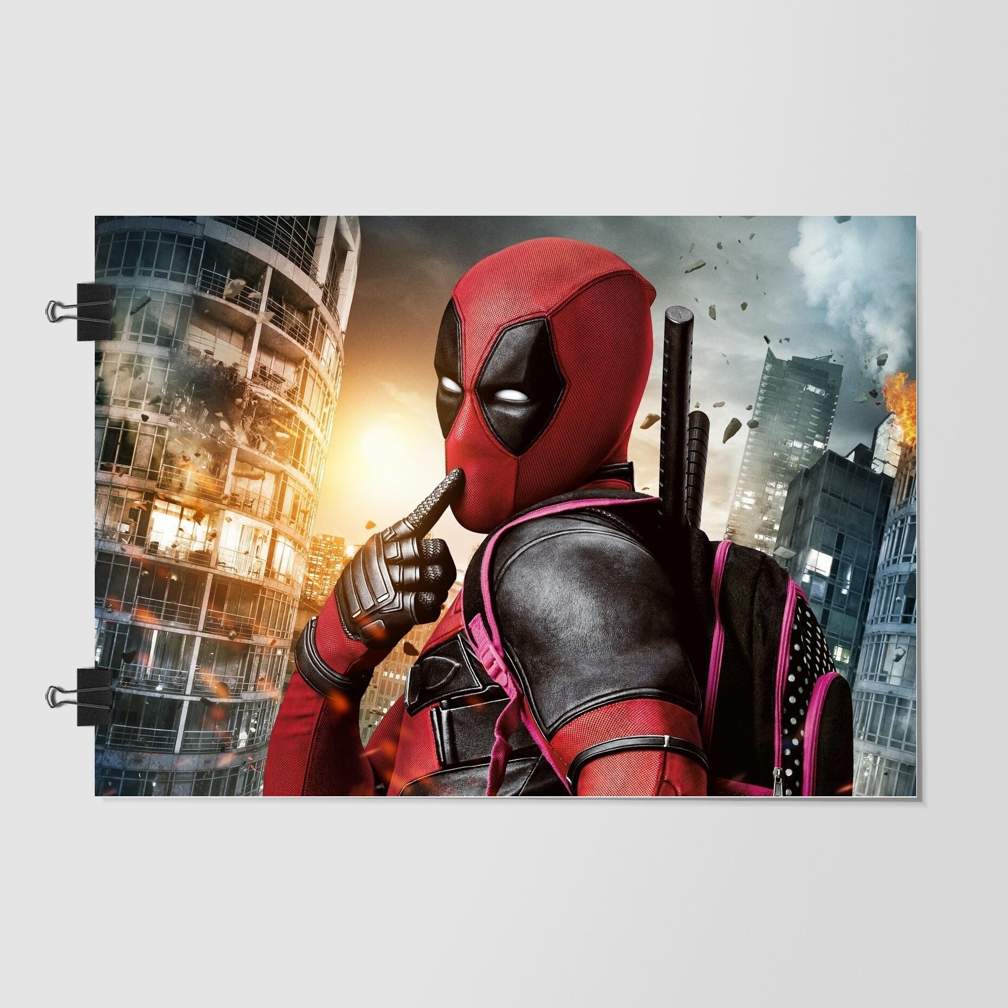 Deadpool Black Night Scene by Decalz
