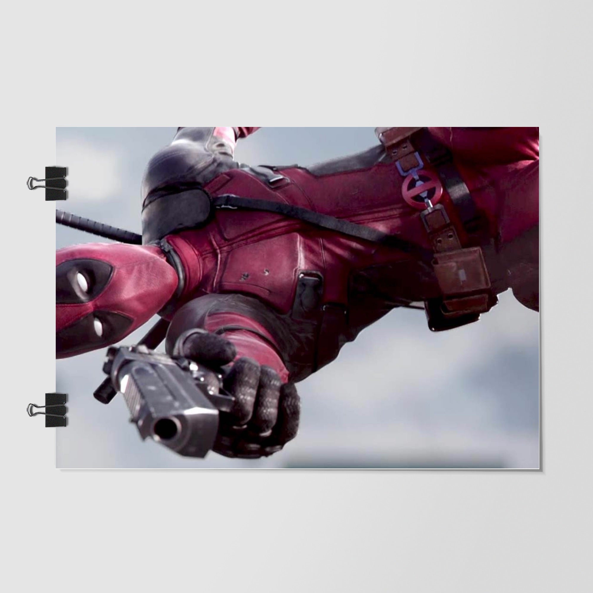Deadpool White Cinematic Glow by Decalz