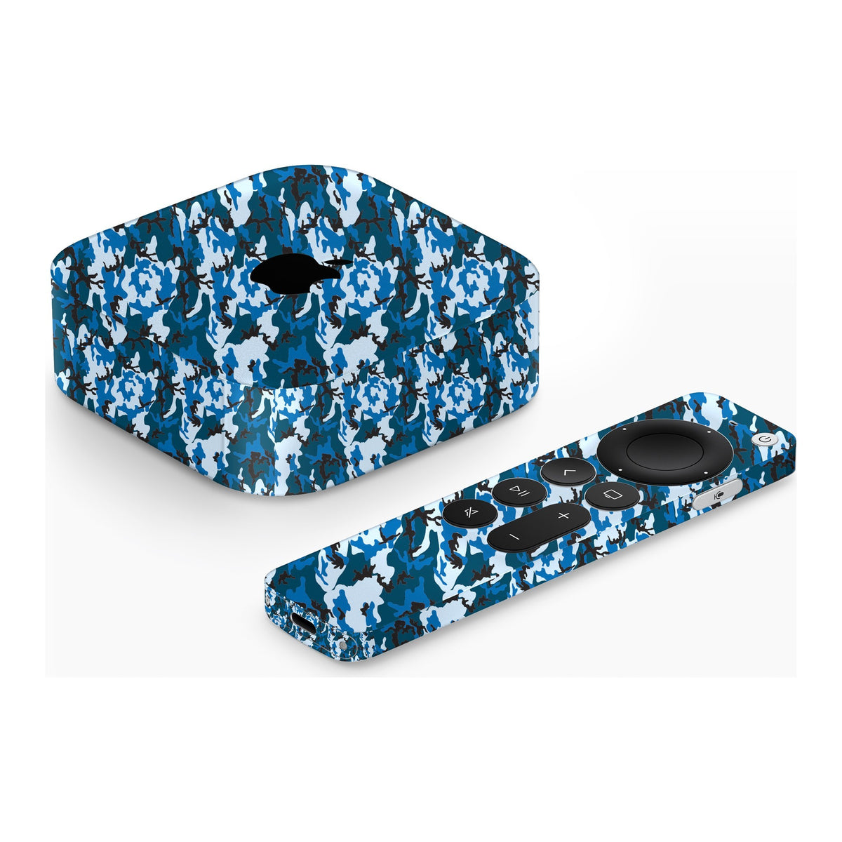 Digi Blue Camo Apple TV 4K (2022) skin by Decalz