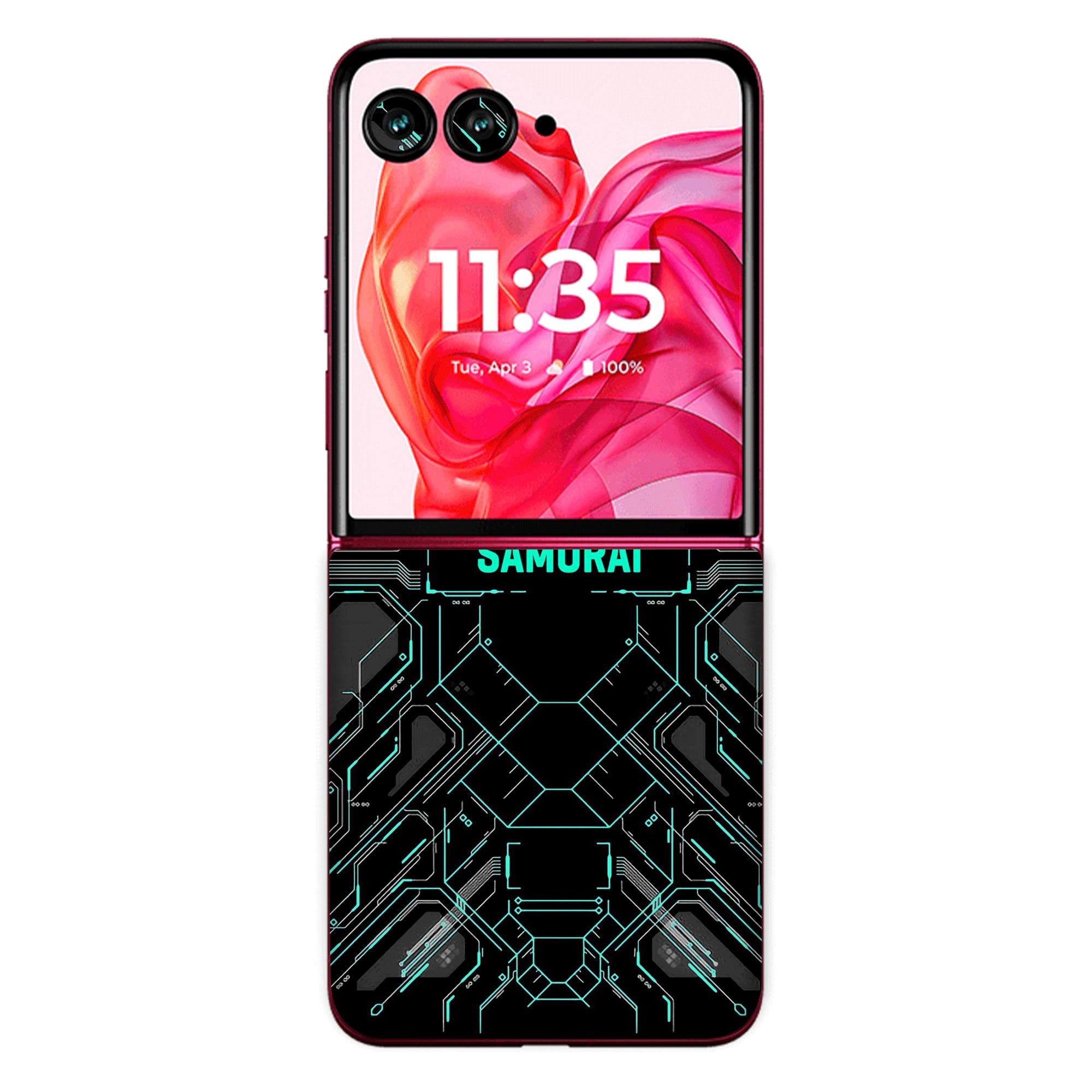 Moto Razr 50 Ultra (5G) Skins & Wraps (Only Back No Edge to Edge)