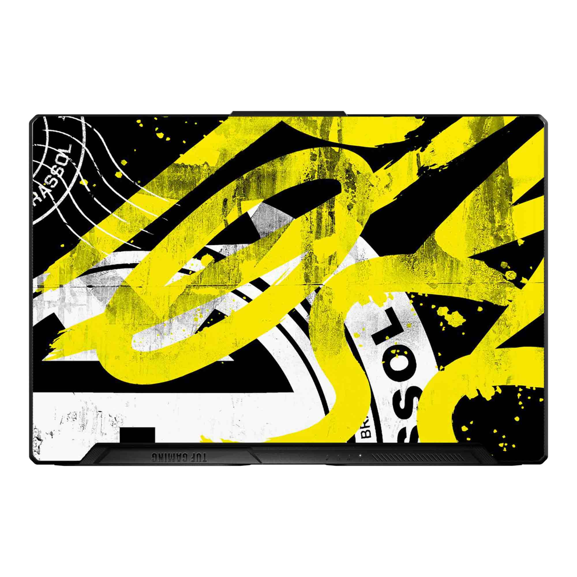 Distressed Yellow Textures - Laptop Skins