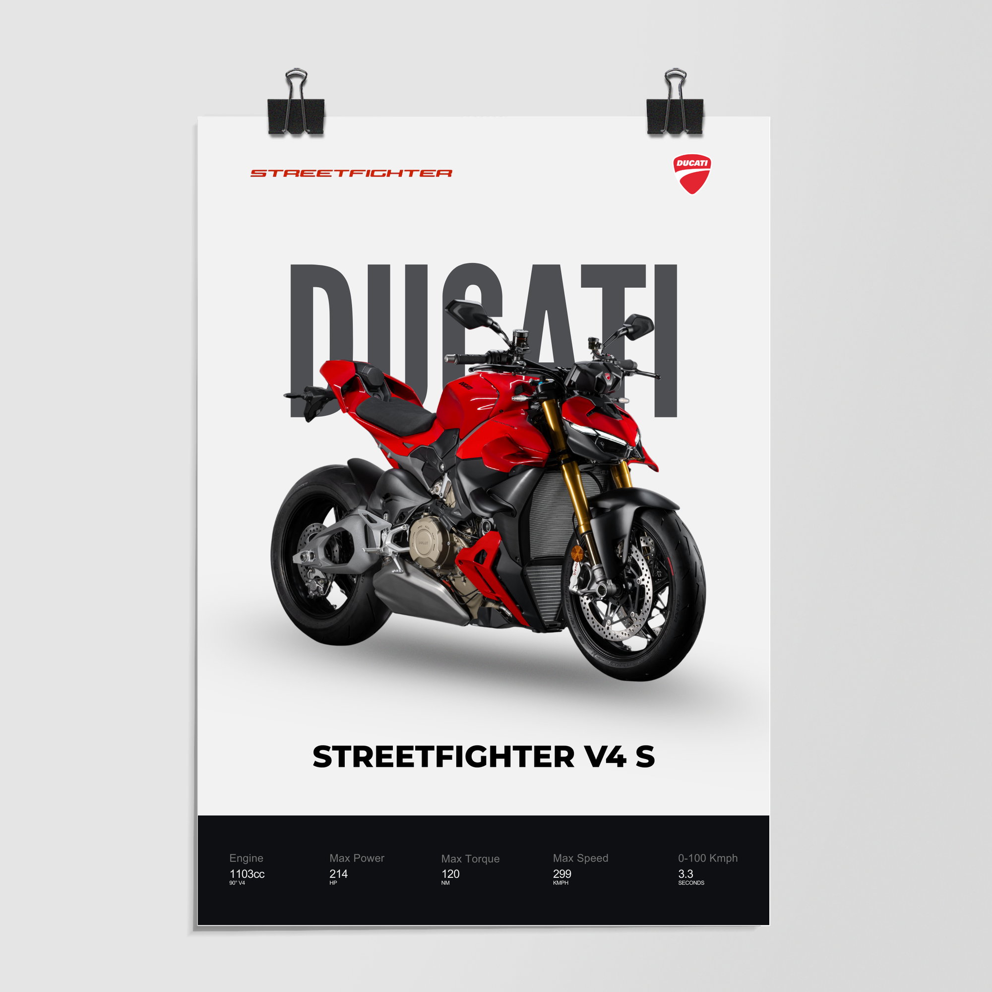 Ducati Streetfighter V4s Hypernaked by Decalz