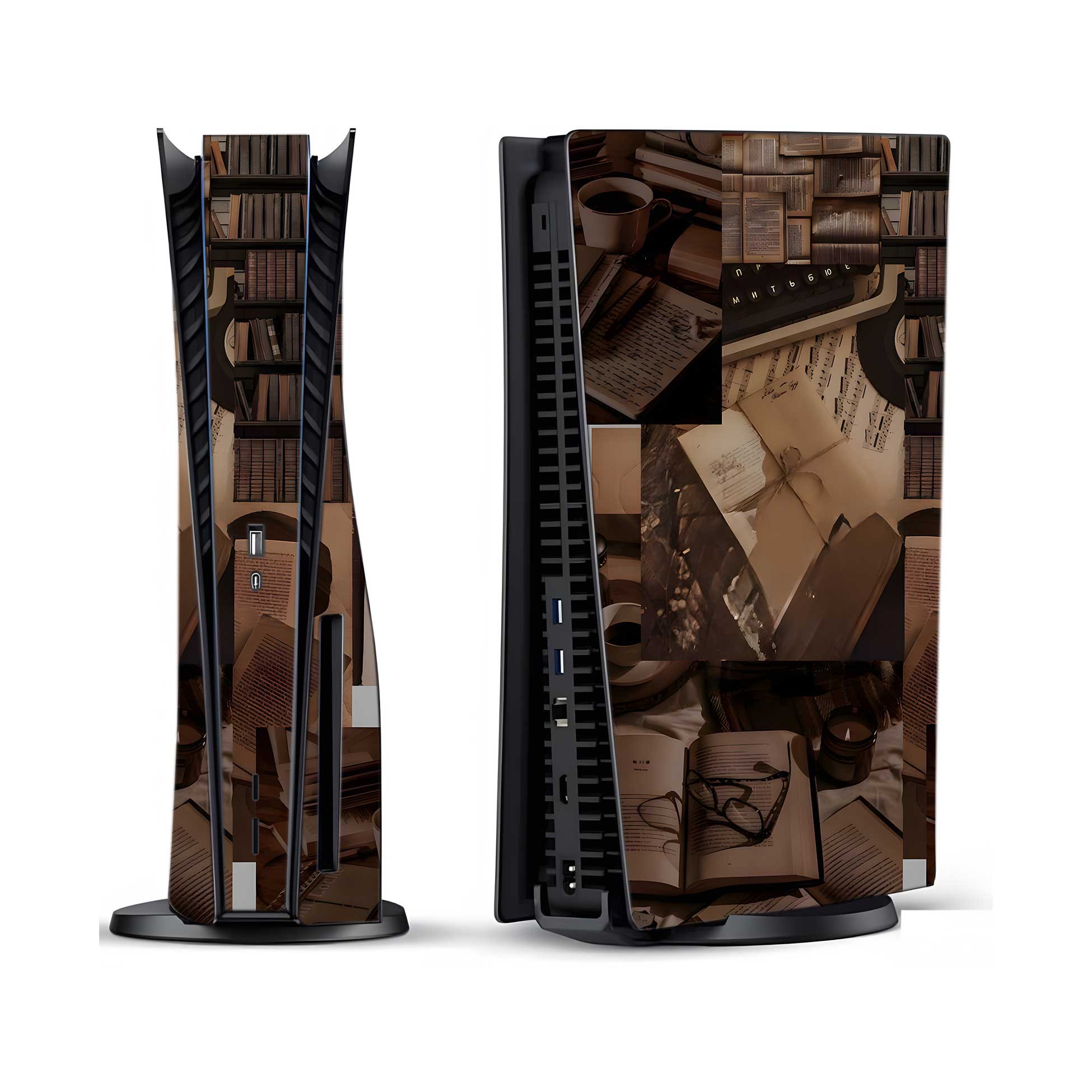 Dusty Pages PlayStation 5 Fat Skins & Wraps