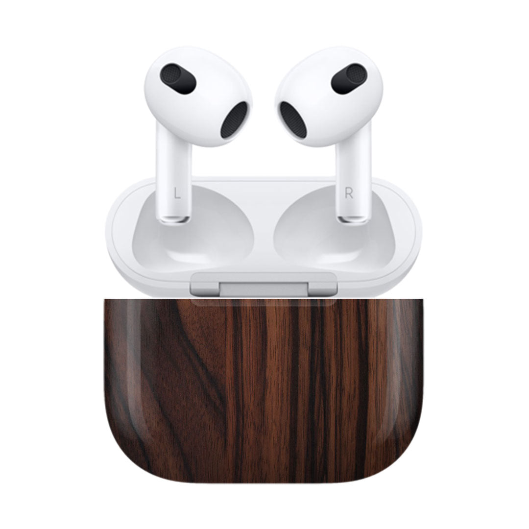 Airpods 3 Ebony Wood skins