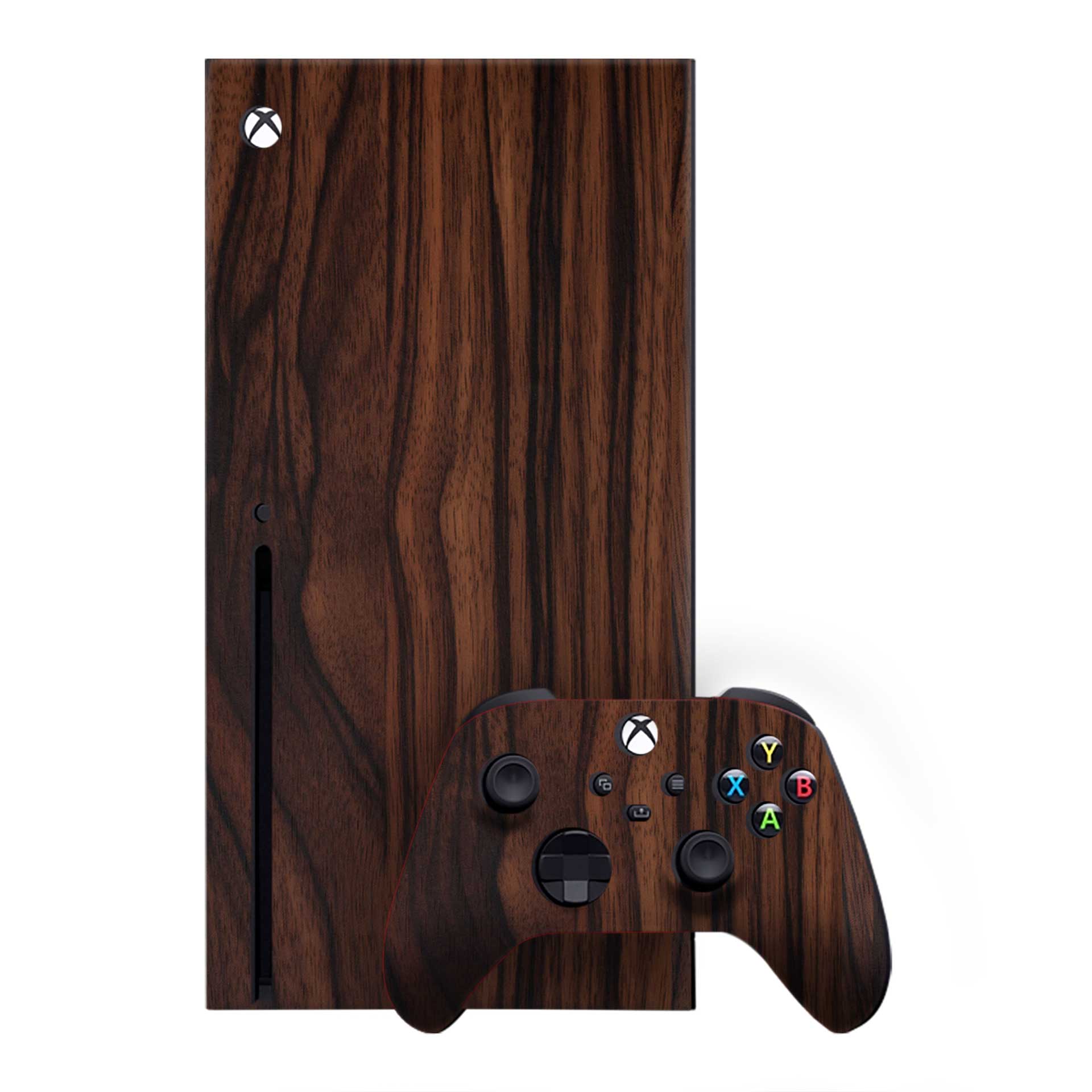 Ebony Wood Xbox One X Skins & Wraps