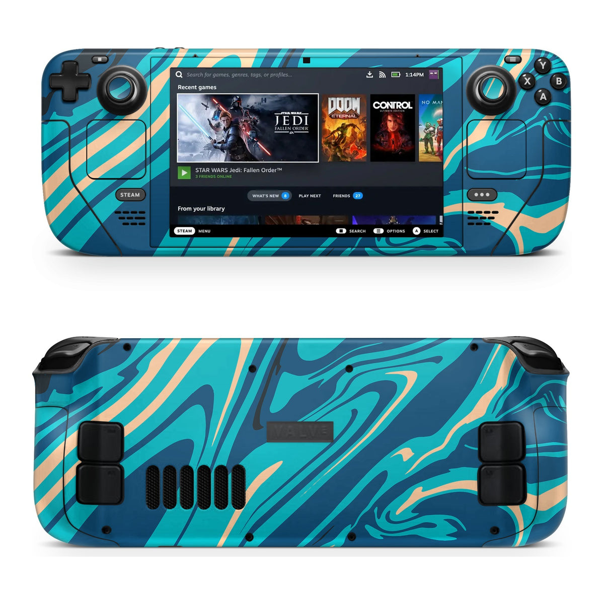 Elysium Steam Deck skin by Decalz