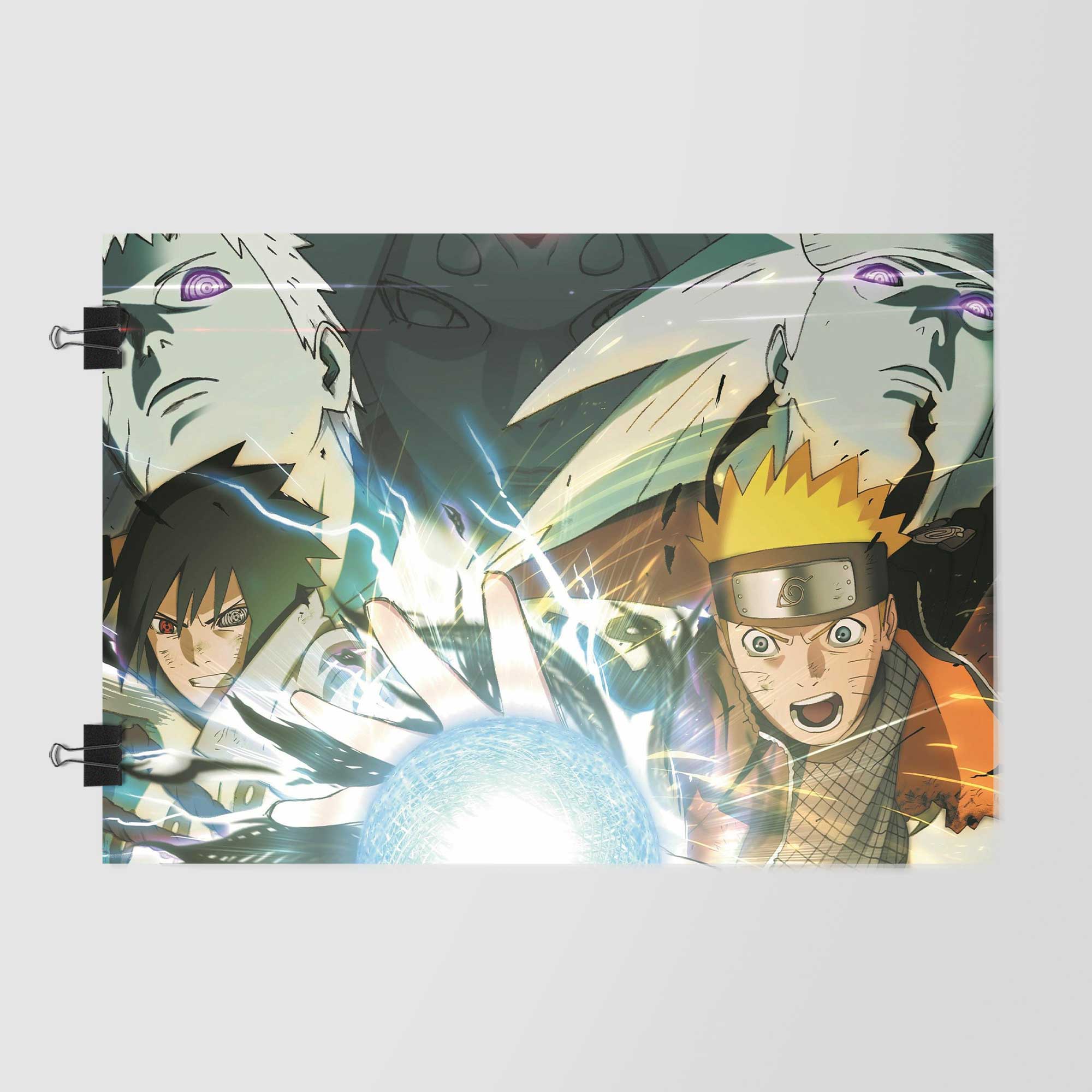 Epic Chakra Battle Poster