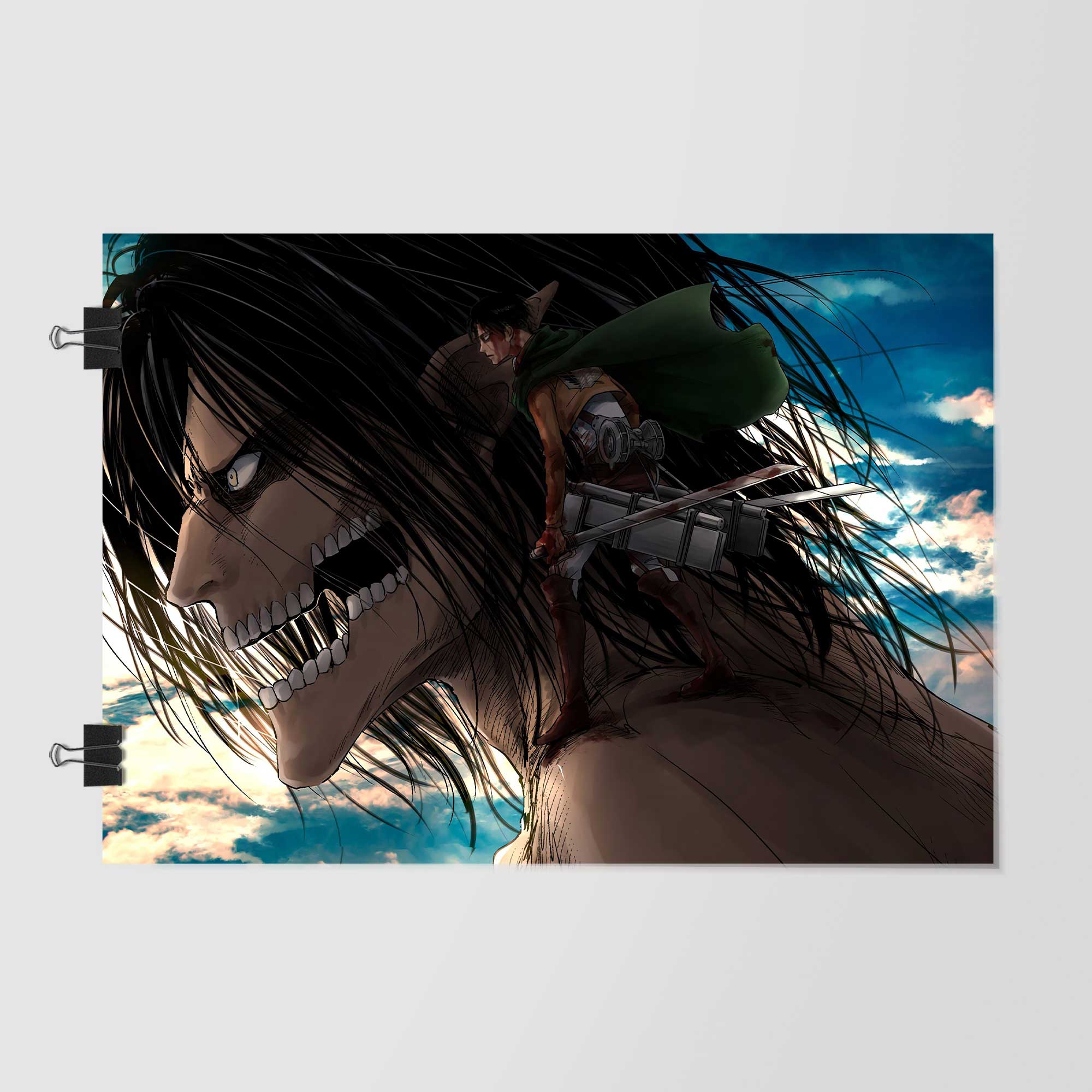 Eren's Titan Power Manifest Poster