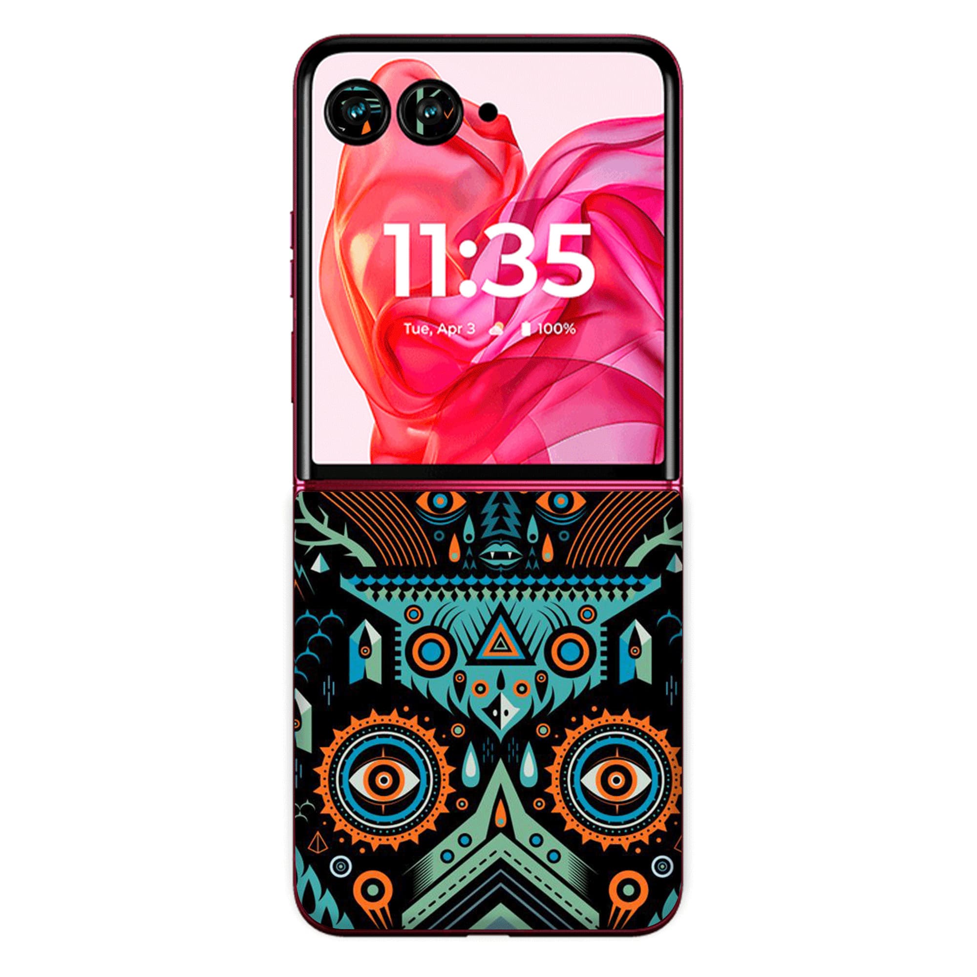 Moto Razr 50 Ultra (5G) Skins & Wraps (Only Back No Edge to Edge)