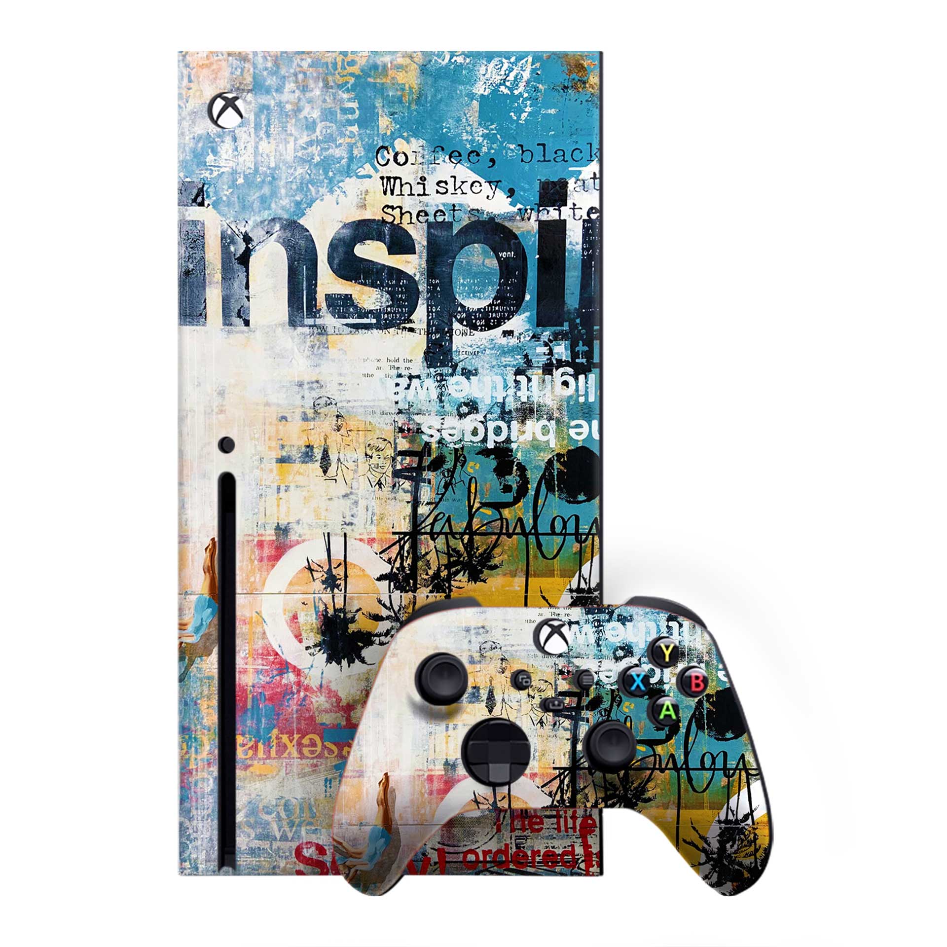Fade Xbox One X Skins & Wraps