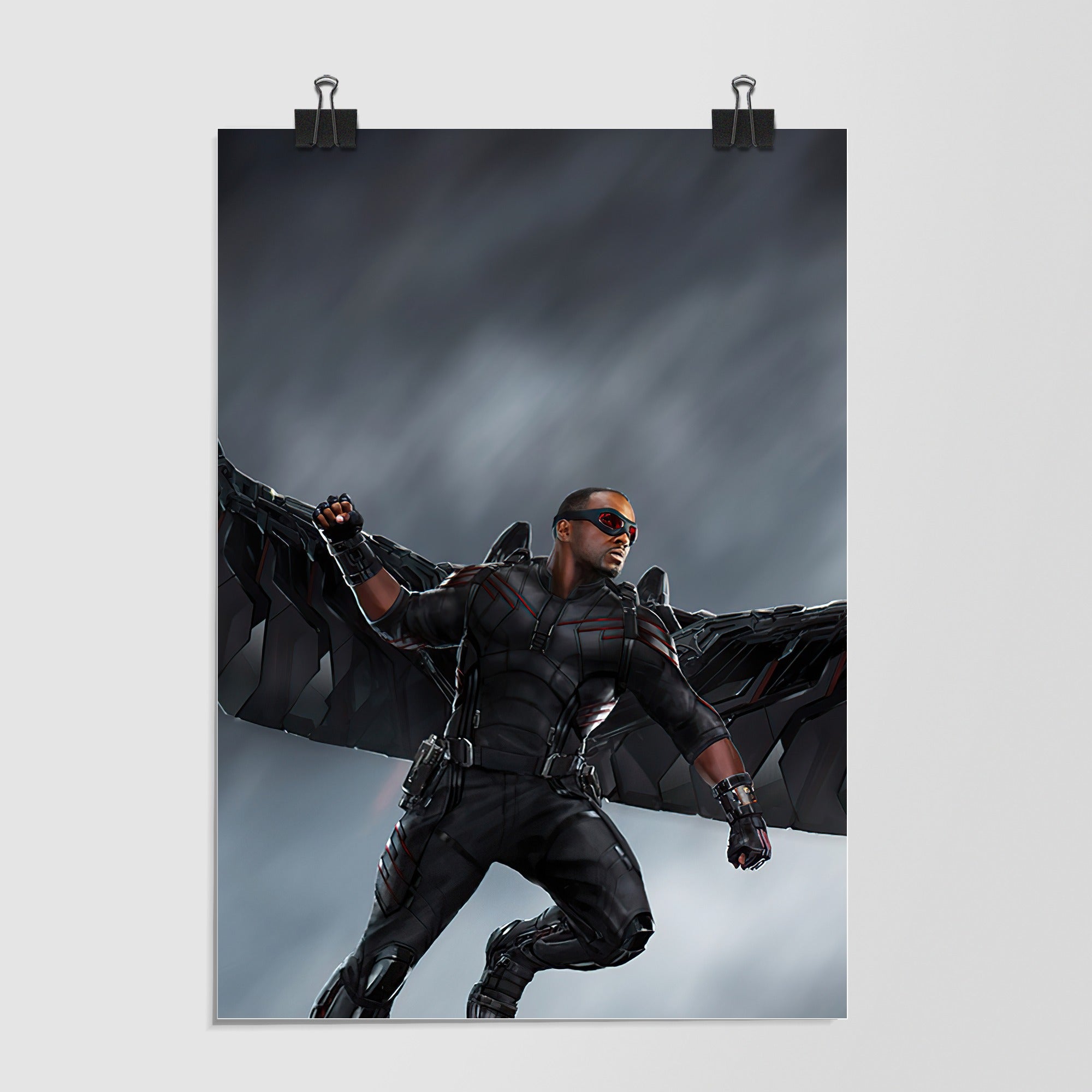 Falcon Avengers Brown Dramatic Lighting by Decalz