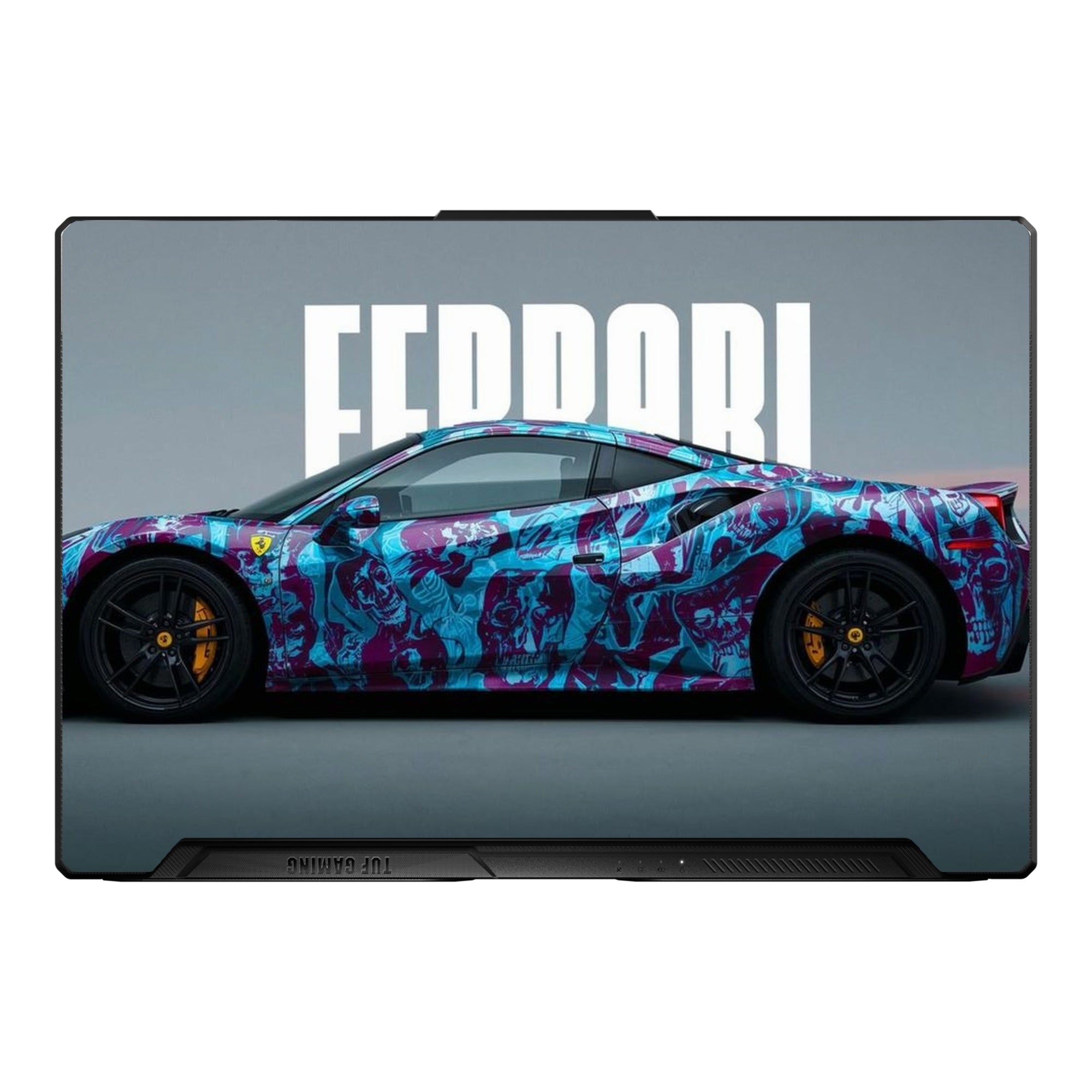 Ferrari Blue Camo by Decalz