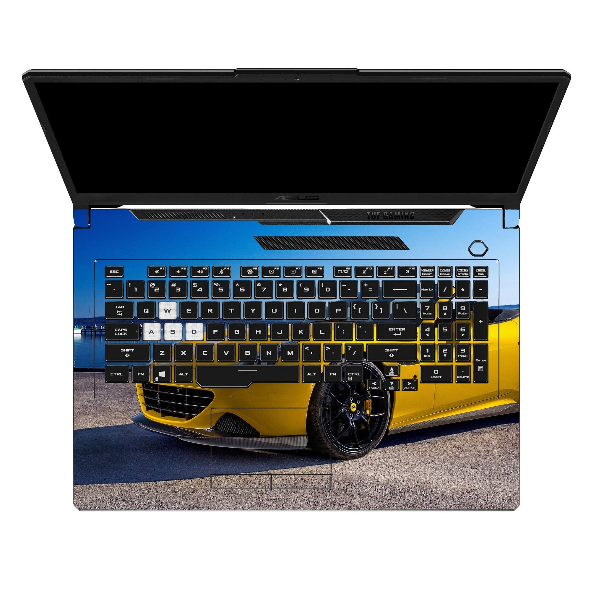 Ferrari Gold Supercar by Decalz