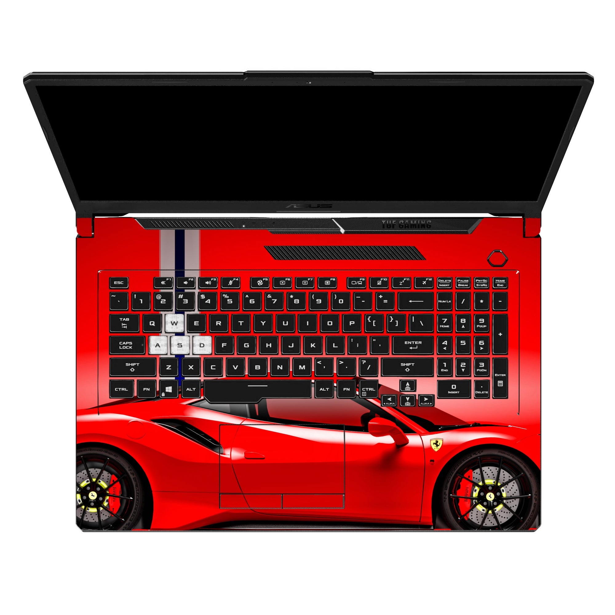 Ferrari Red Supercar by Decalz