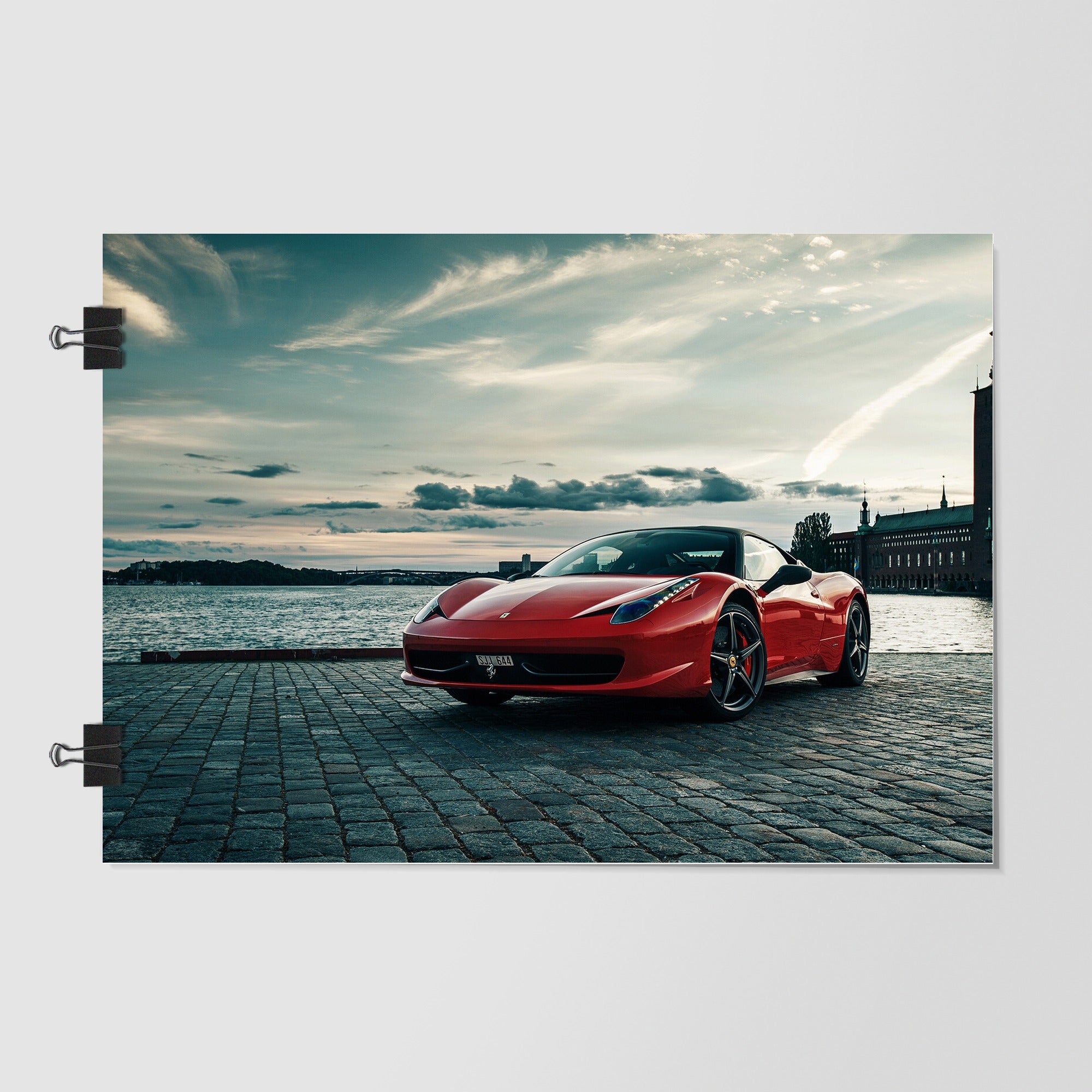Ferrari Beige Supercar by Decalz