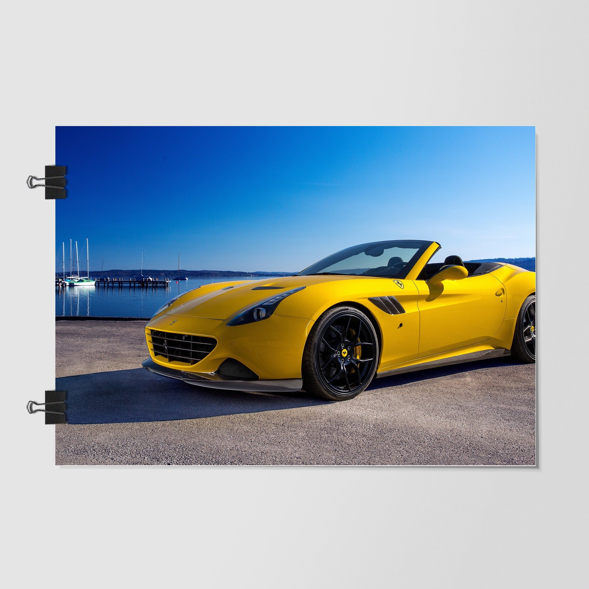 Ferrari Gold Supercar by Decalz