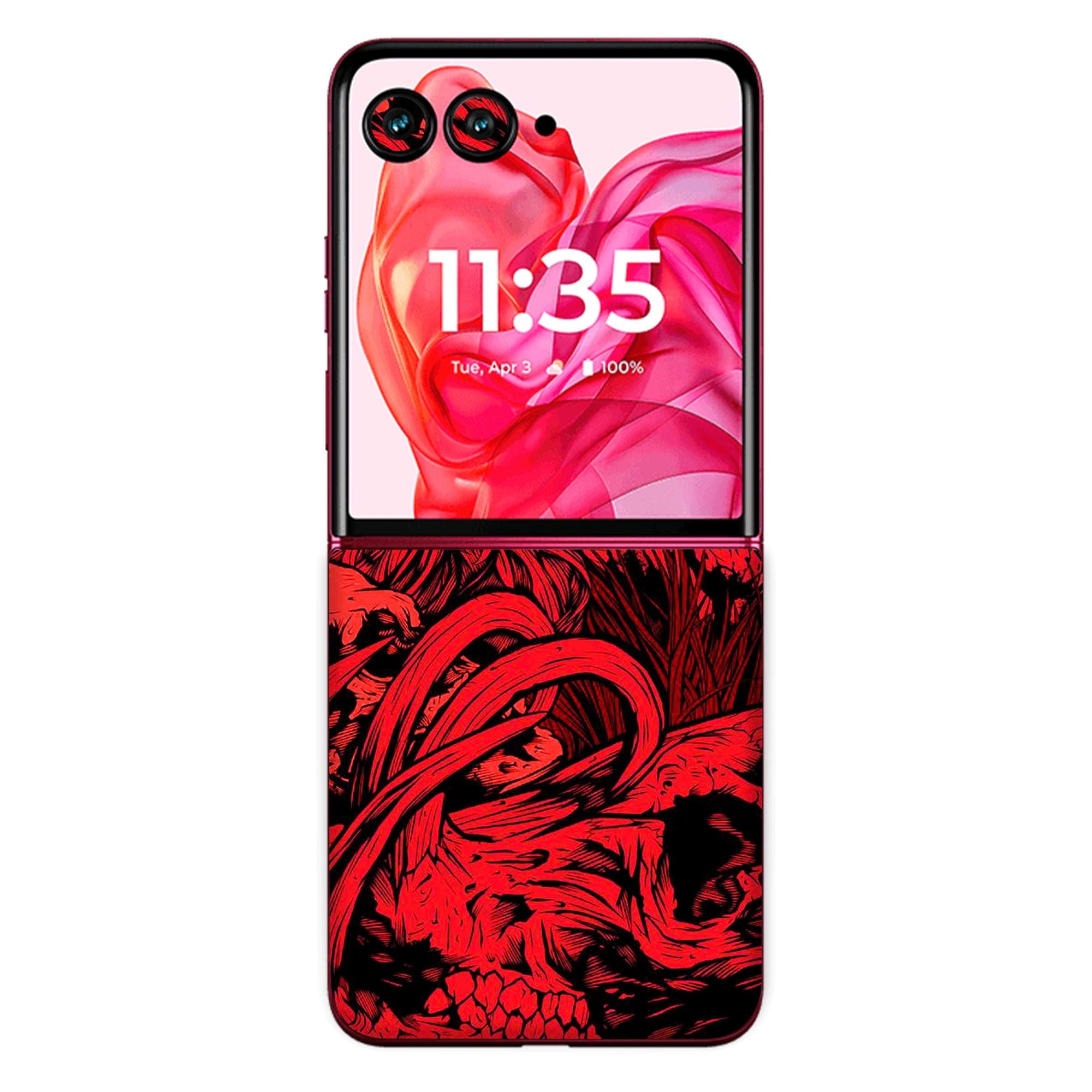 Moto Razr 50 Ultra (5G) Skins & Wraps (Only Back No Edge to Edge)