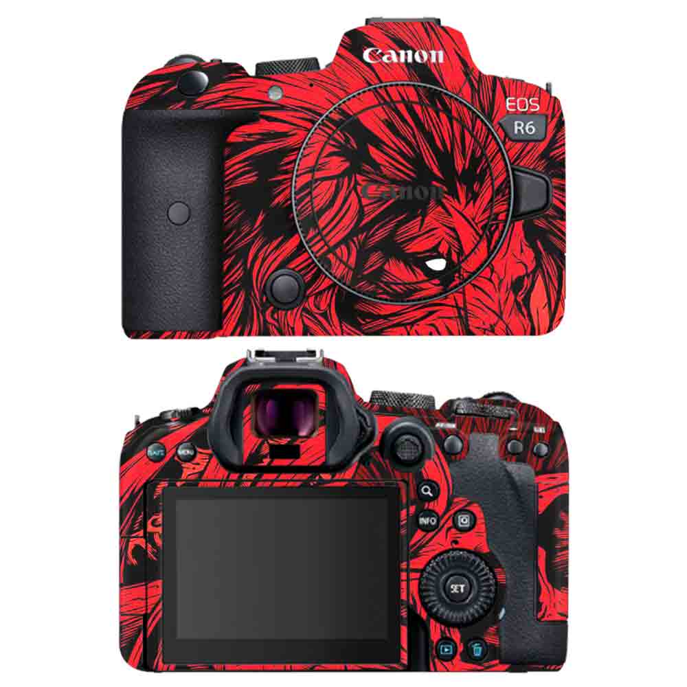 Fiery Lion - Canon Camera Skins