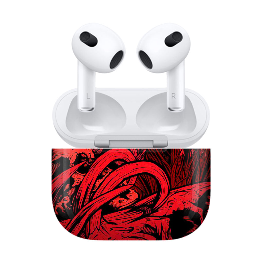 Airpods 3 Fiery Lion skins