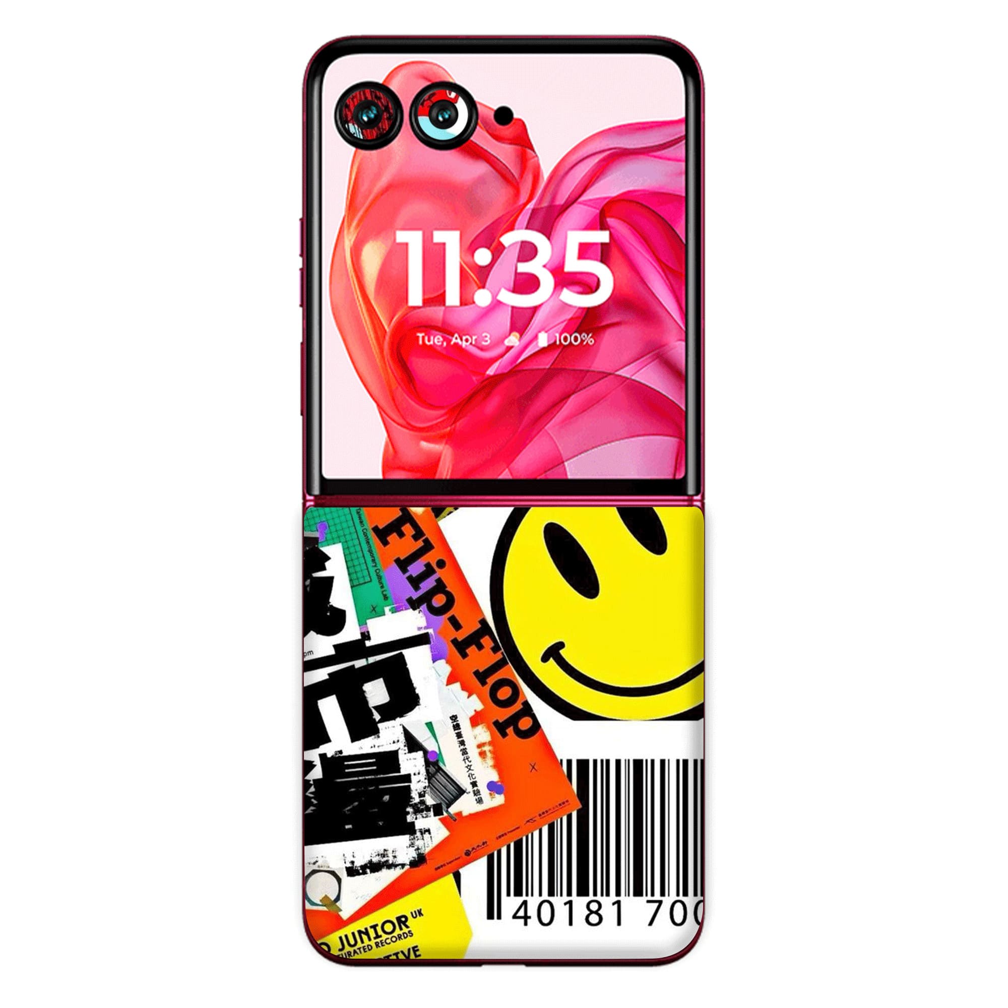 Moto Razr 50 Ultra (5G) Skins & Wraps (Only Back No Edge to Edge)