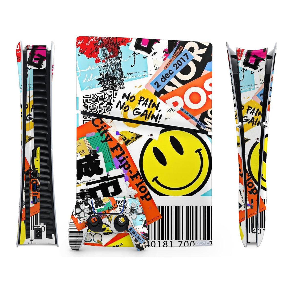 Flip Flop PlayStation 5 Slim Digital skin by Decalz