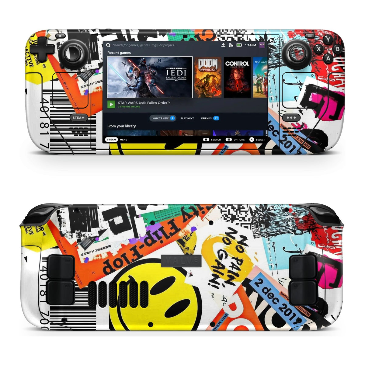 Flip Flop Steam Deck skin by Decalz