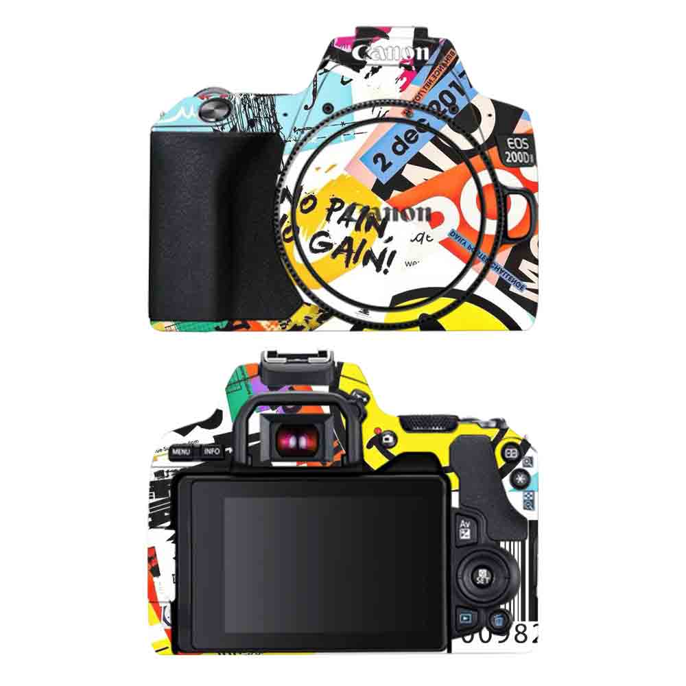 Canon 200D Mark II Camera Skins & Wraps