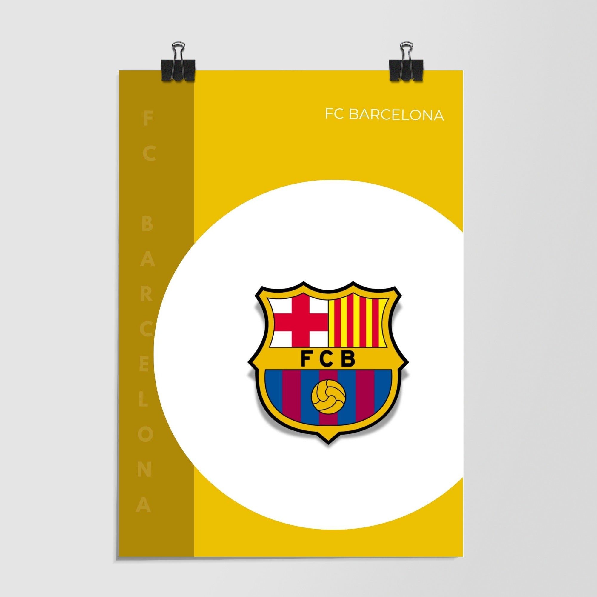 Football Club Yellow Dramatic Lighting by Decalz