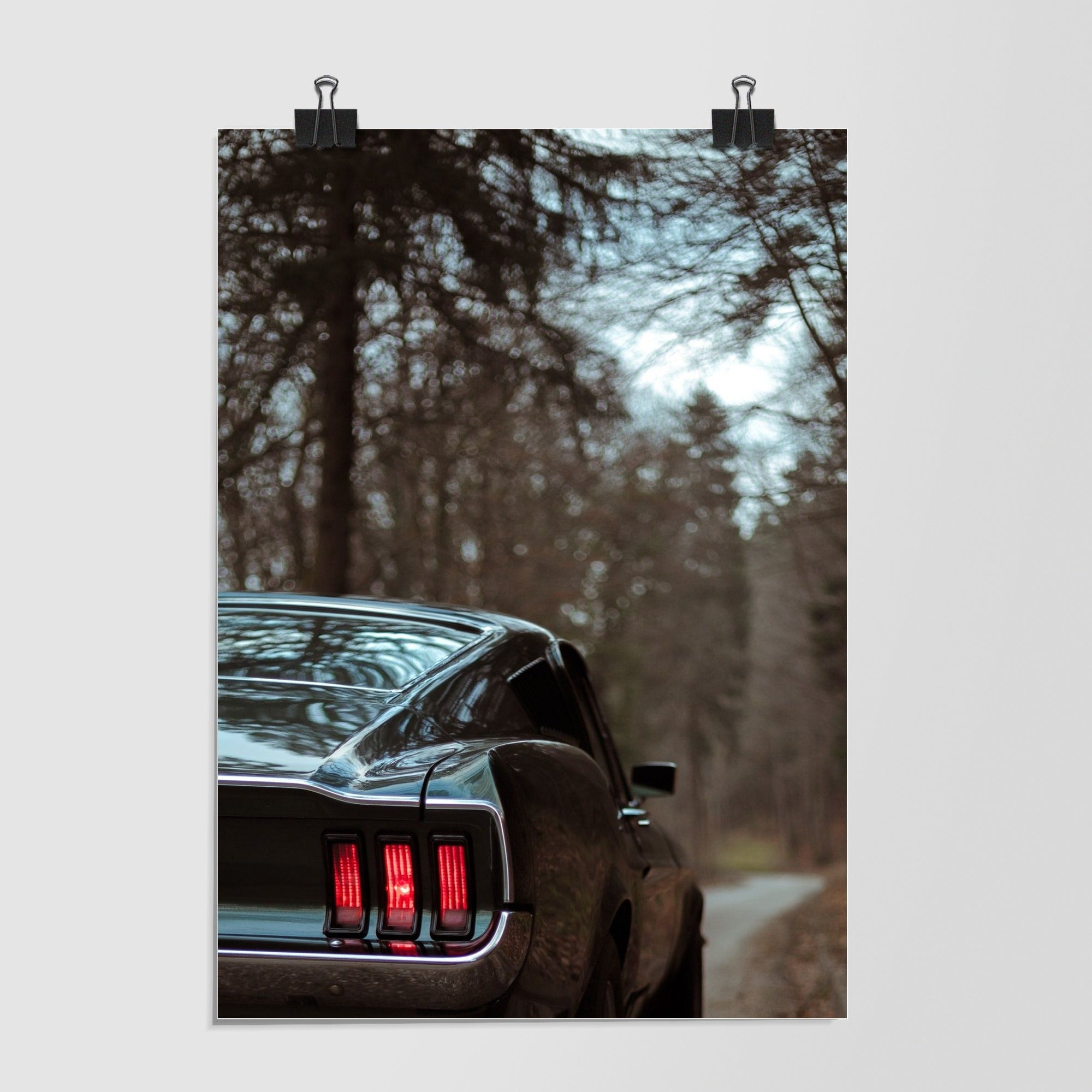 Ford Mustang Black Sunset Glow by Decalz
