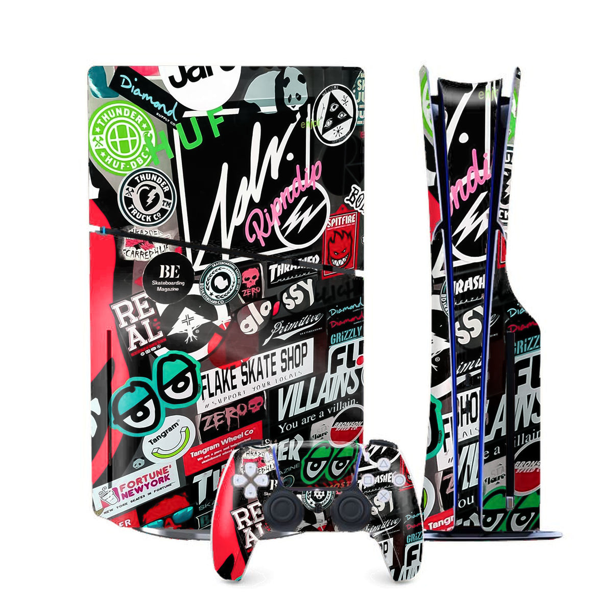 Free Style PlayStation 5 Slim skin by Decalz