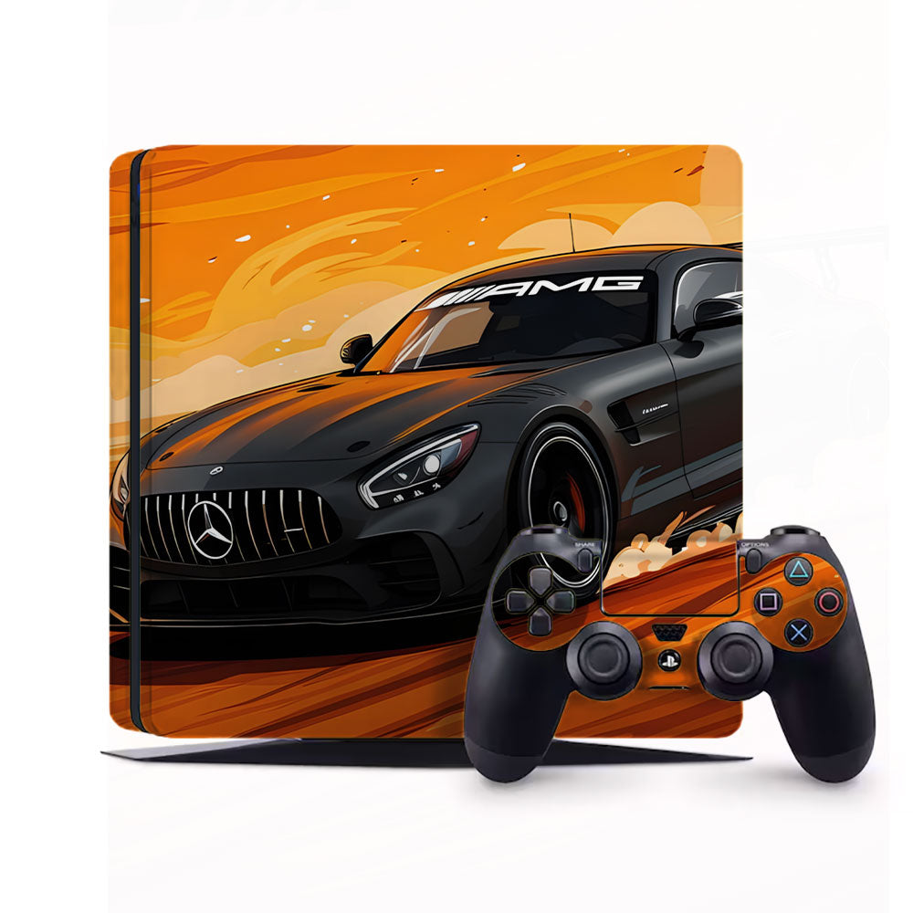GT Heat PlayStation 4 Slim Skins & Wraps