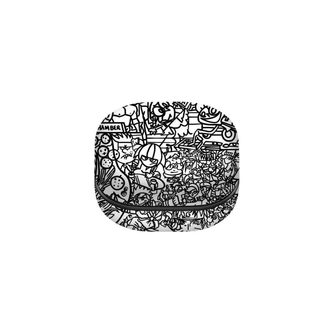 Samsung Buds Pro Classic Doodle skins
