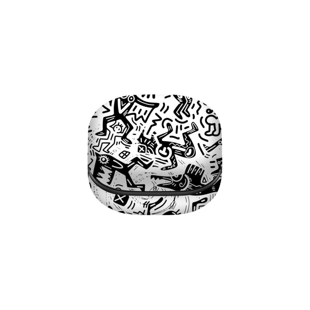 Samsung Buds Pro Monochromatic Psycho skins
