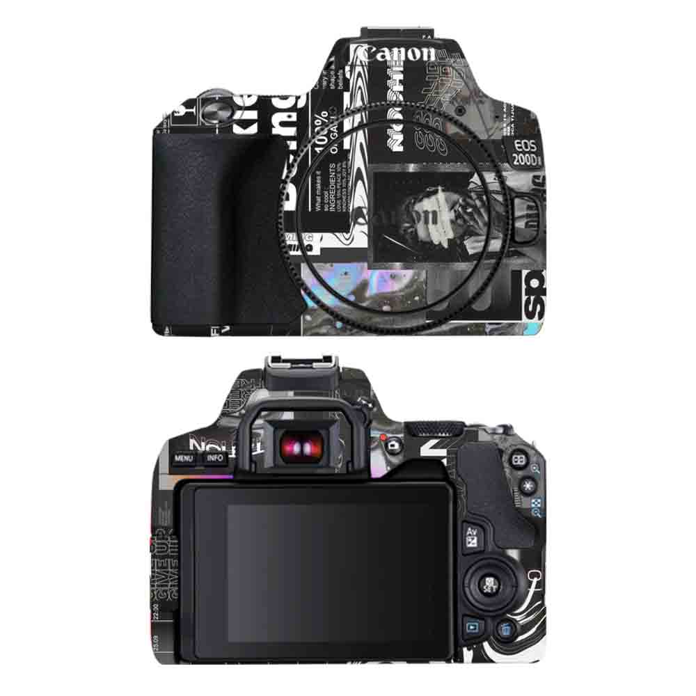 Canon 200D Mark II Camera Skins & Wraps