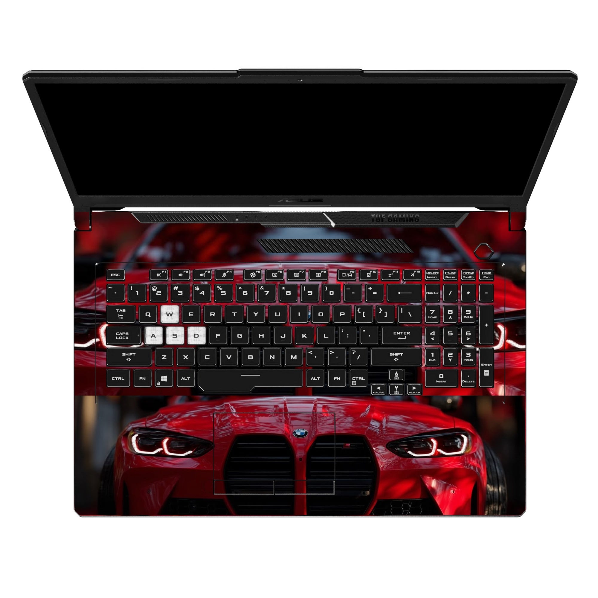 German Coupe Red Grille by Decalz