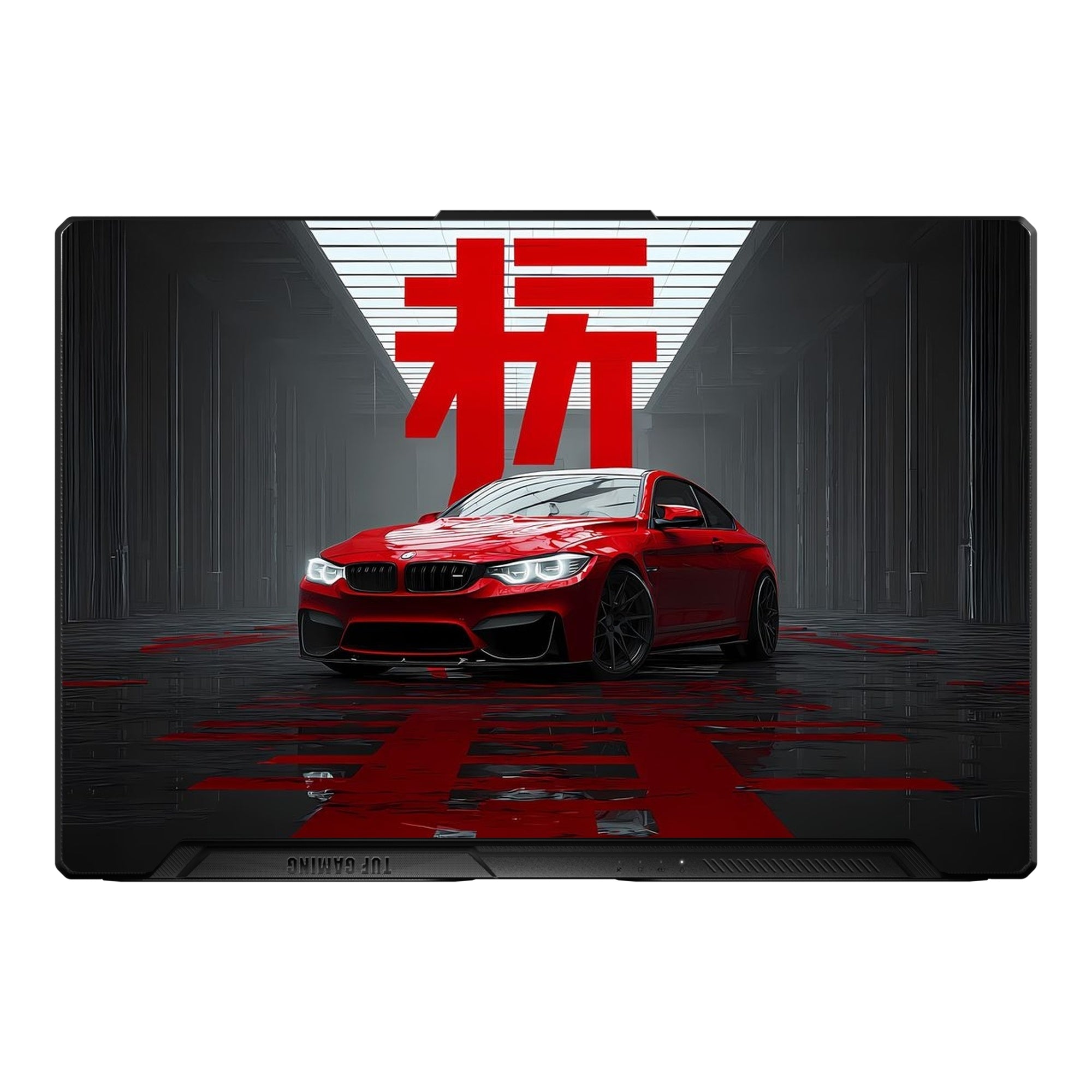 German Coupe Red Kanji by Decalz