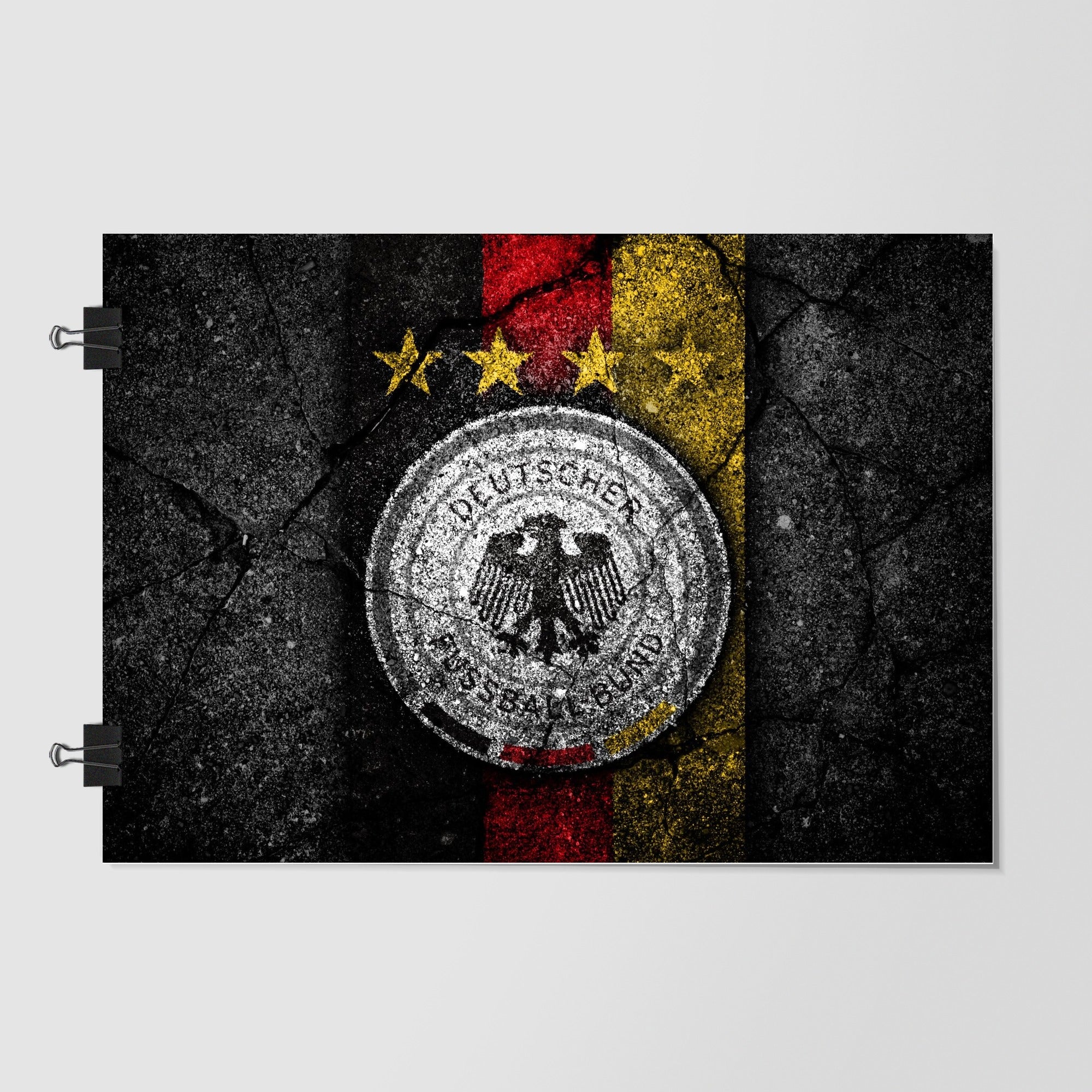 Germany National Football Team Black by Decalz