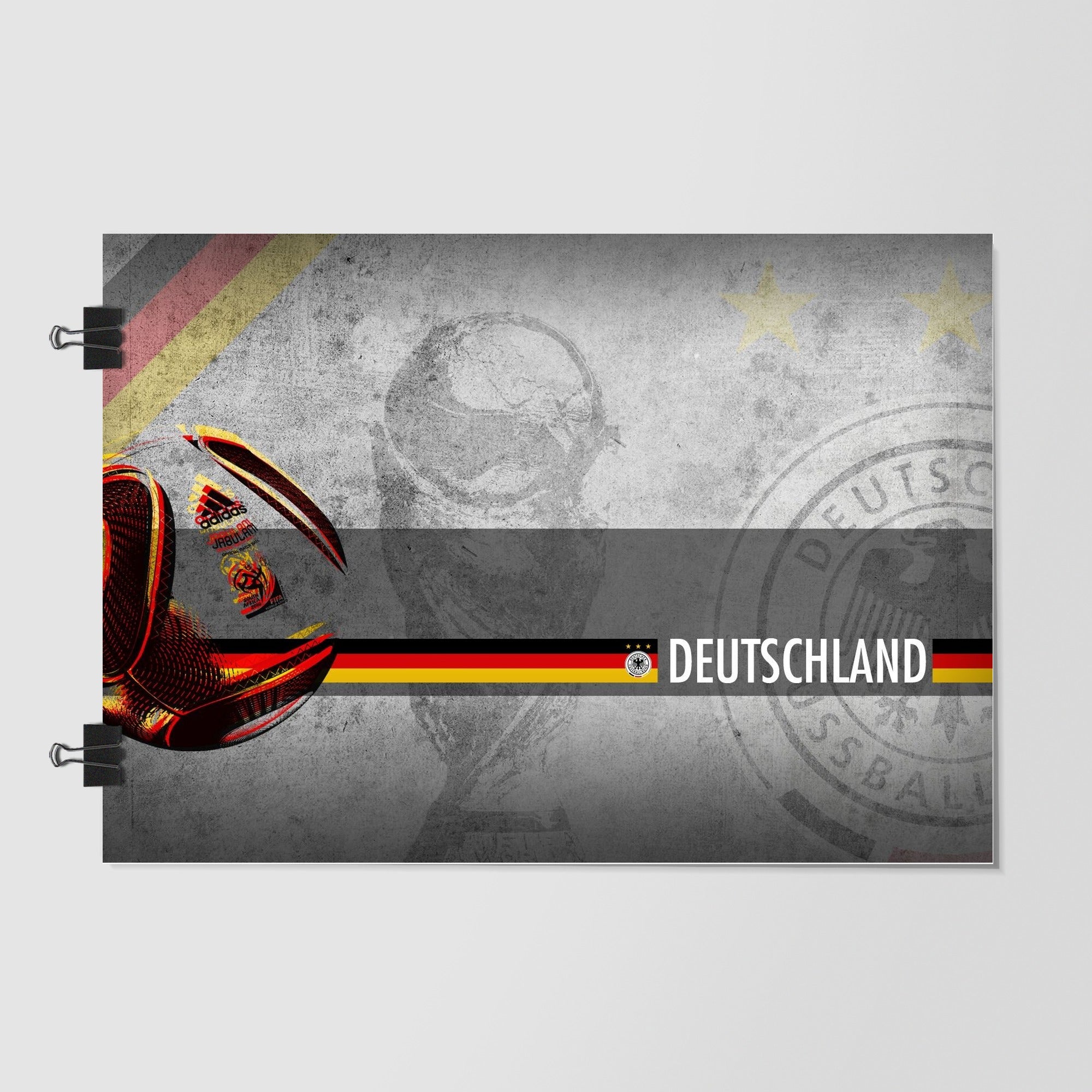 Germany National Football Team Gray by Decalz