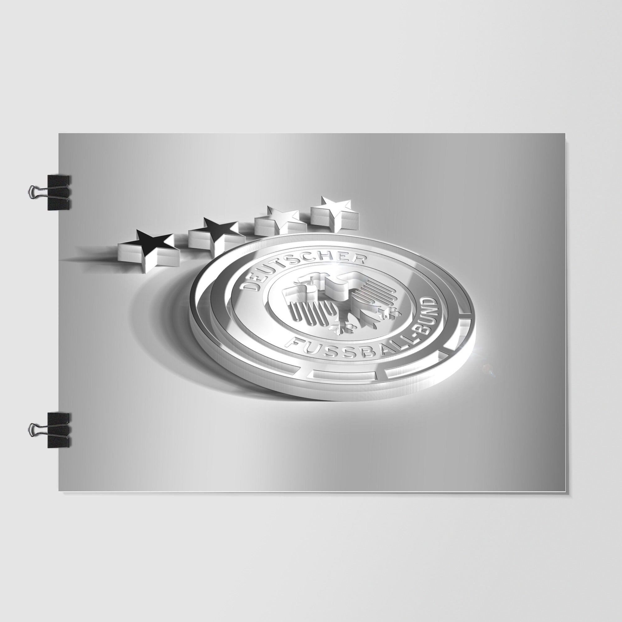 Germany National Football Team Gray Night Scene by Decalz