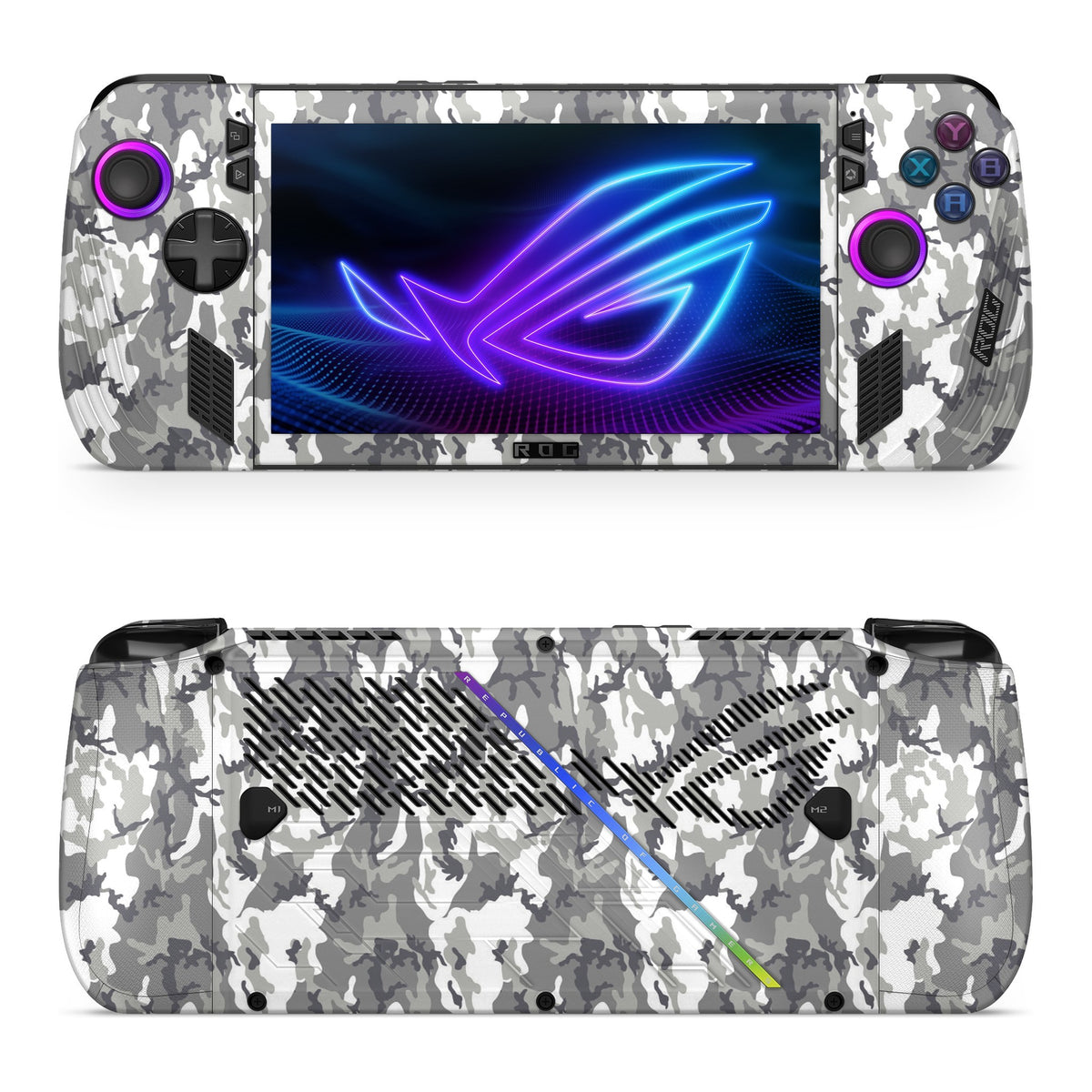 Ghost Camo Asus ROG Xbox Ally X skin by Decalz