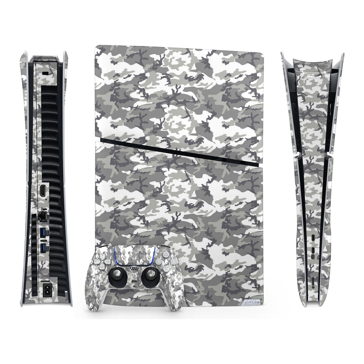 Ghost Camo PlayStation 5 Slim Digital skin by Decalz