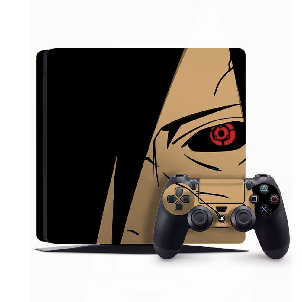 Ghost of Uchiha PlayStation 4 Slim Skins & Wraps