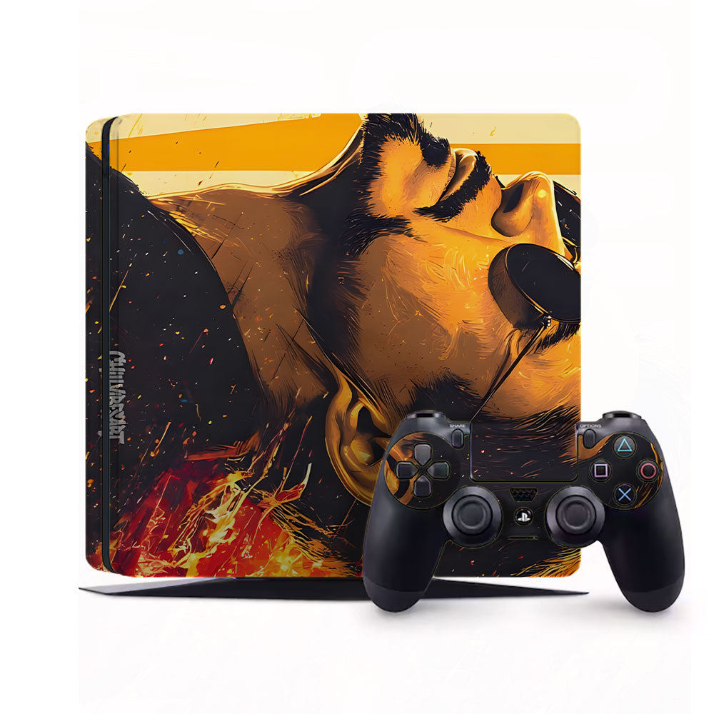 Golden Avenger PlayStation 4 Slim Skins & Wraps