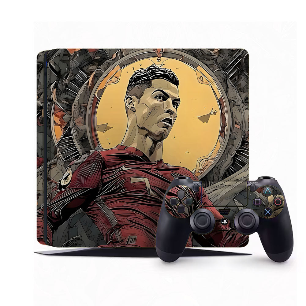 Golden Goal PlayStation 4 Slim Skins & Wraps
